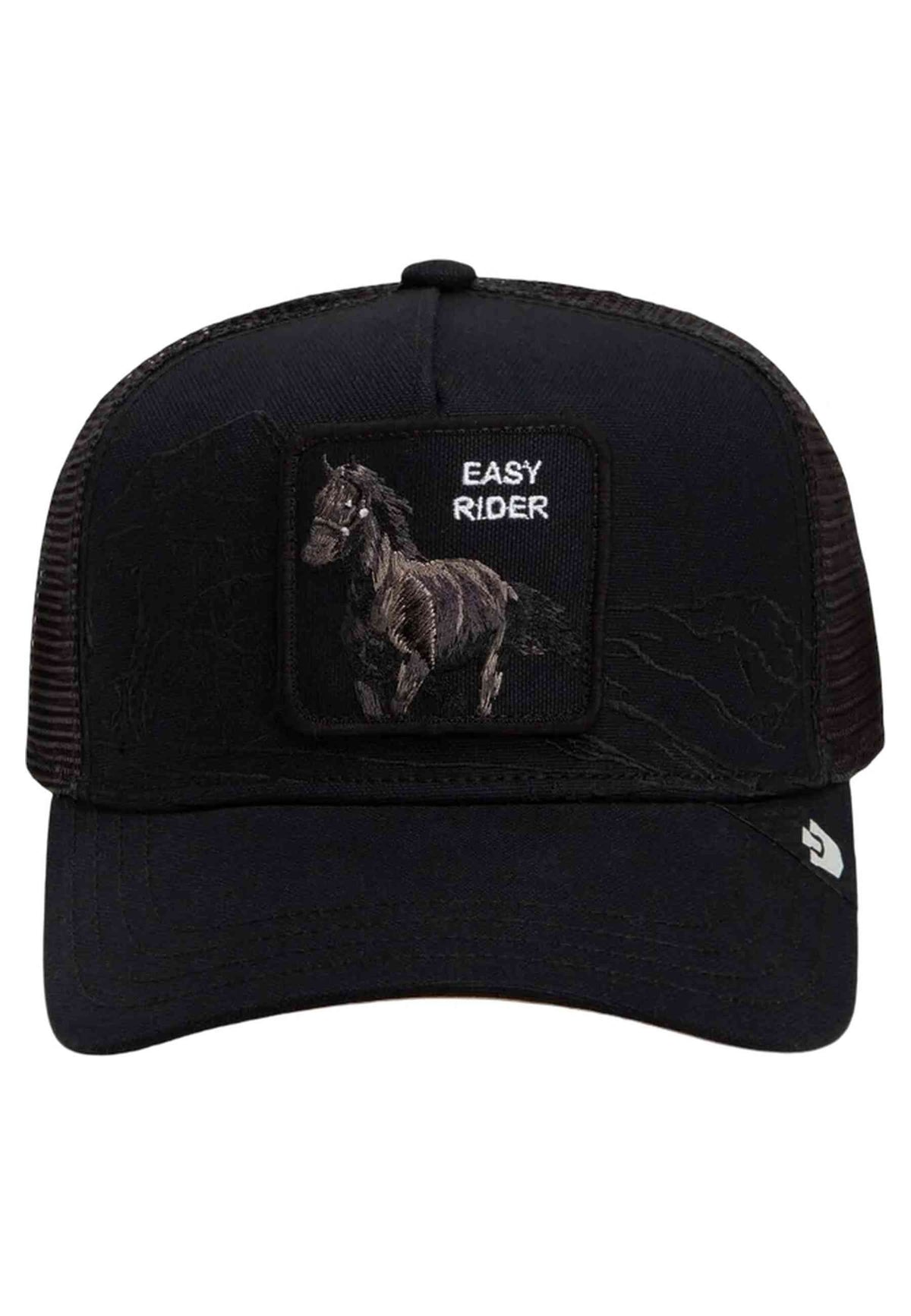 GORRA GOORIN BROS NEGRA CABALLO BADLANDS STALLION TRUCKER CAP