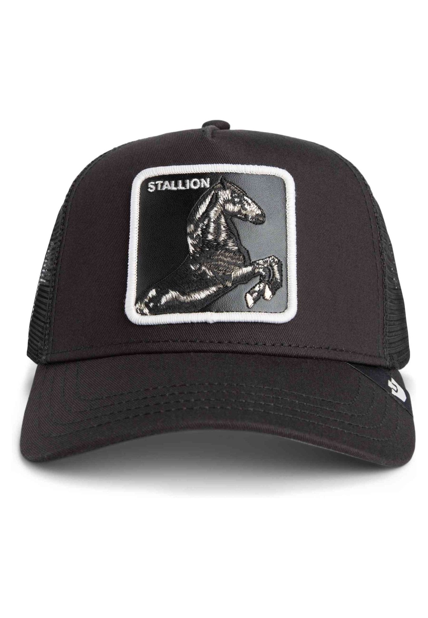 GORRA GOORIN BROS NEGRA CABALLO THE STALLION TRUCKER - AREA ZERO