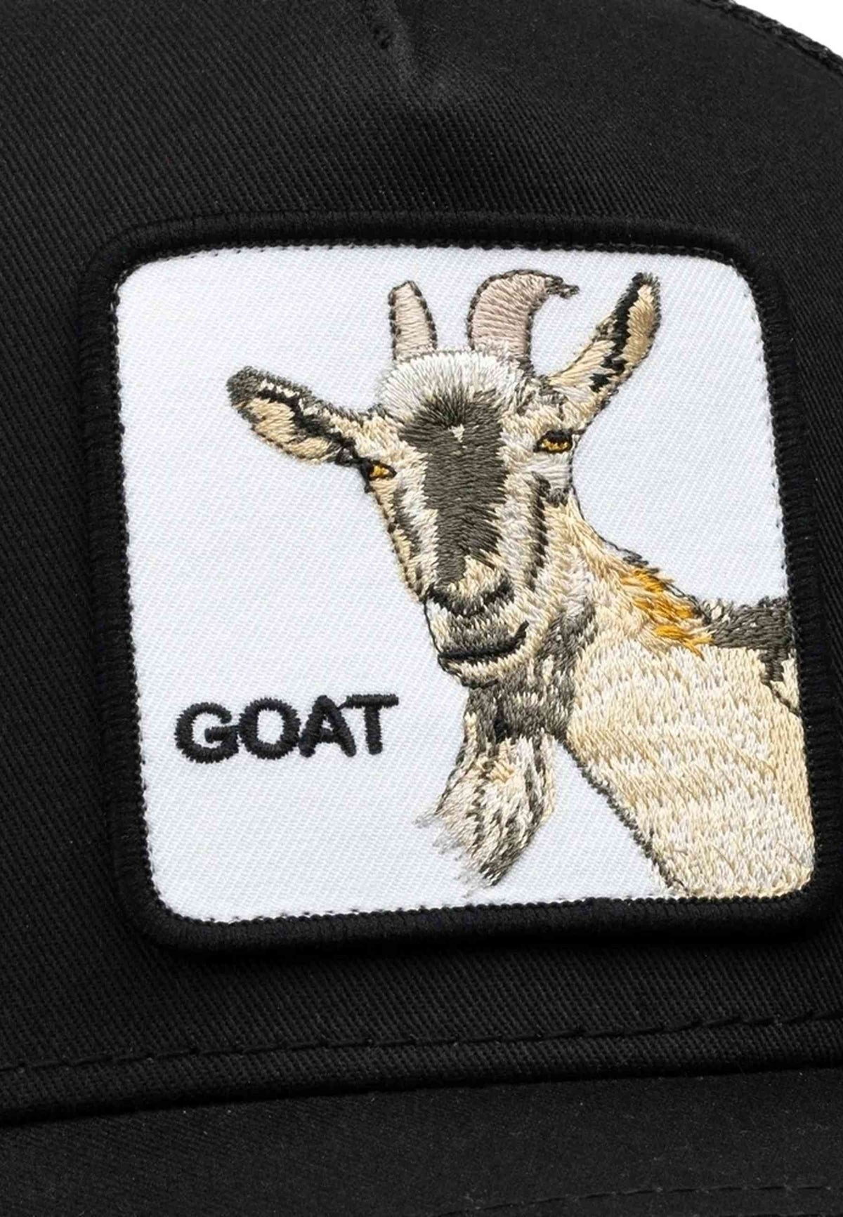 GORRA GOORIN BROS NEGRA CABRA GOAT BEARD TRUCKER CAP