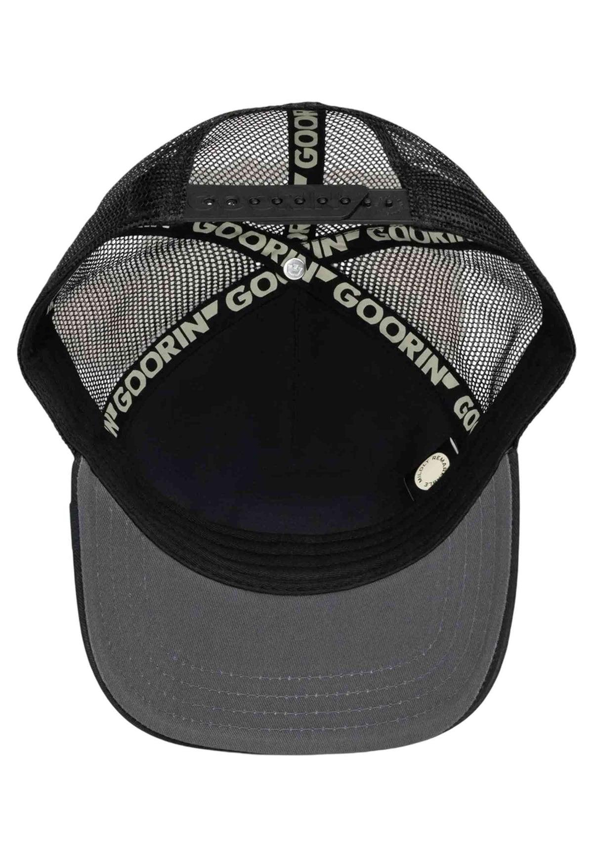 GORRA GOORIN BROS NEGRA CABRA GOAT BEARD TRUCKER CAP