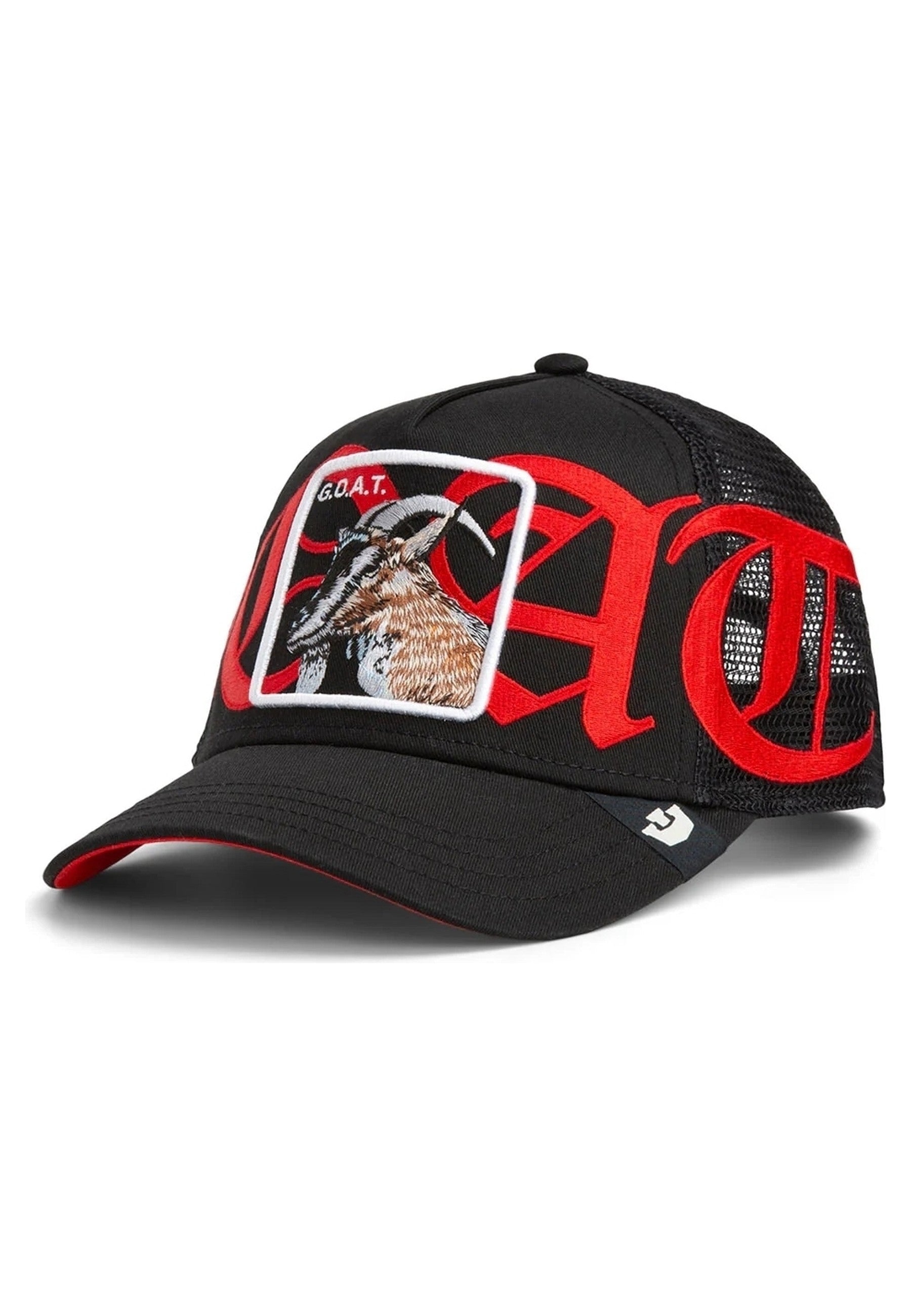 GORRA GOORIN BROS NEGRA CABRA OLD ENGLISH GOAT TRUCKER CAP