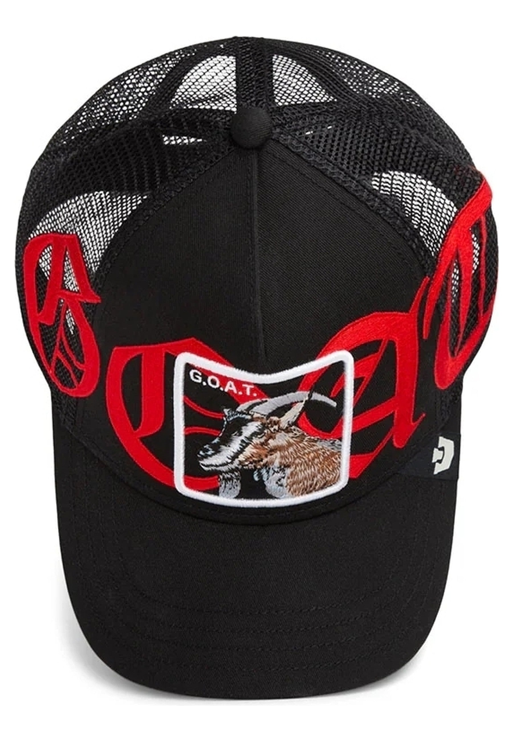 GORRA GOORIN BROS NEGRA CABRA OLD ENGLISH GOAT TRUCKER CAP