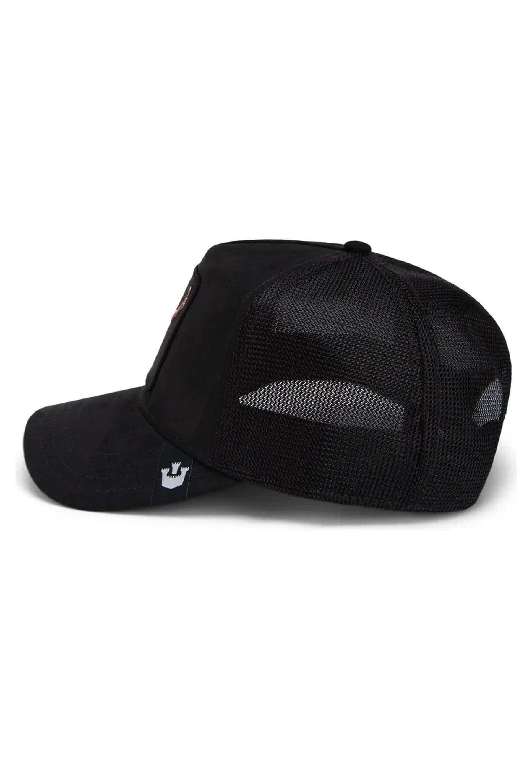 GORRA GOORIN BROS NEGRA CALAVERA SUEDE SKULL TRUCKER CAP
