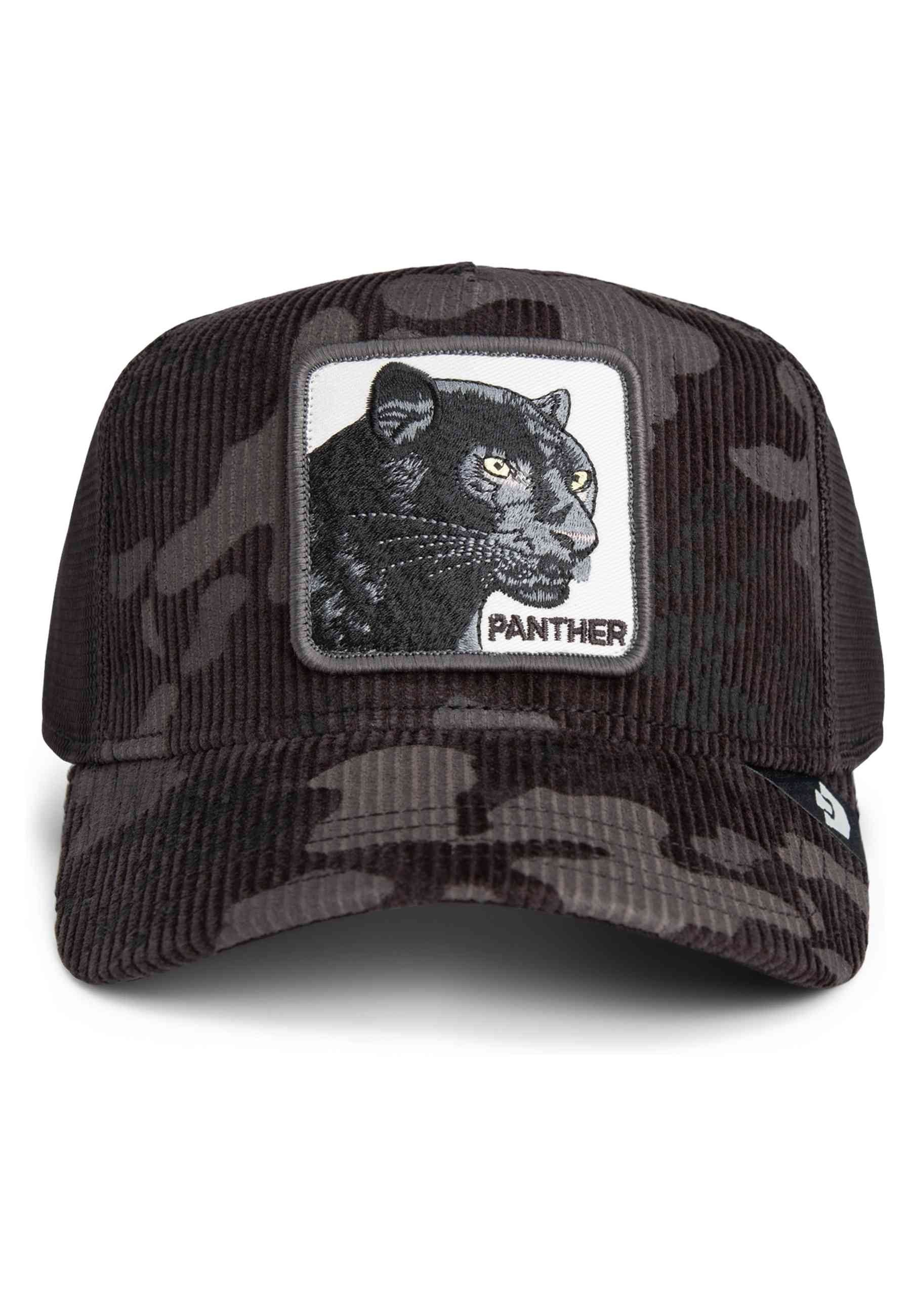 GORRA GOORIN BROS NEGRA CAMUFLAJE PANTHER CAMO TRUCKER CAP