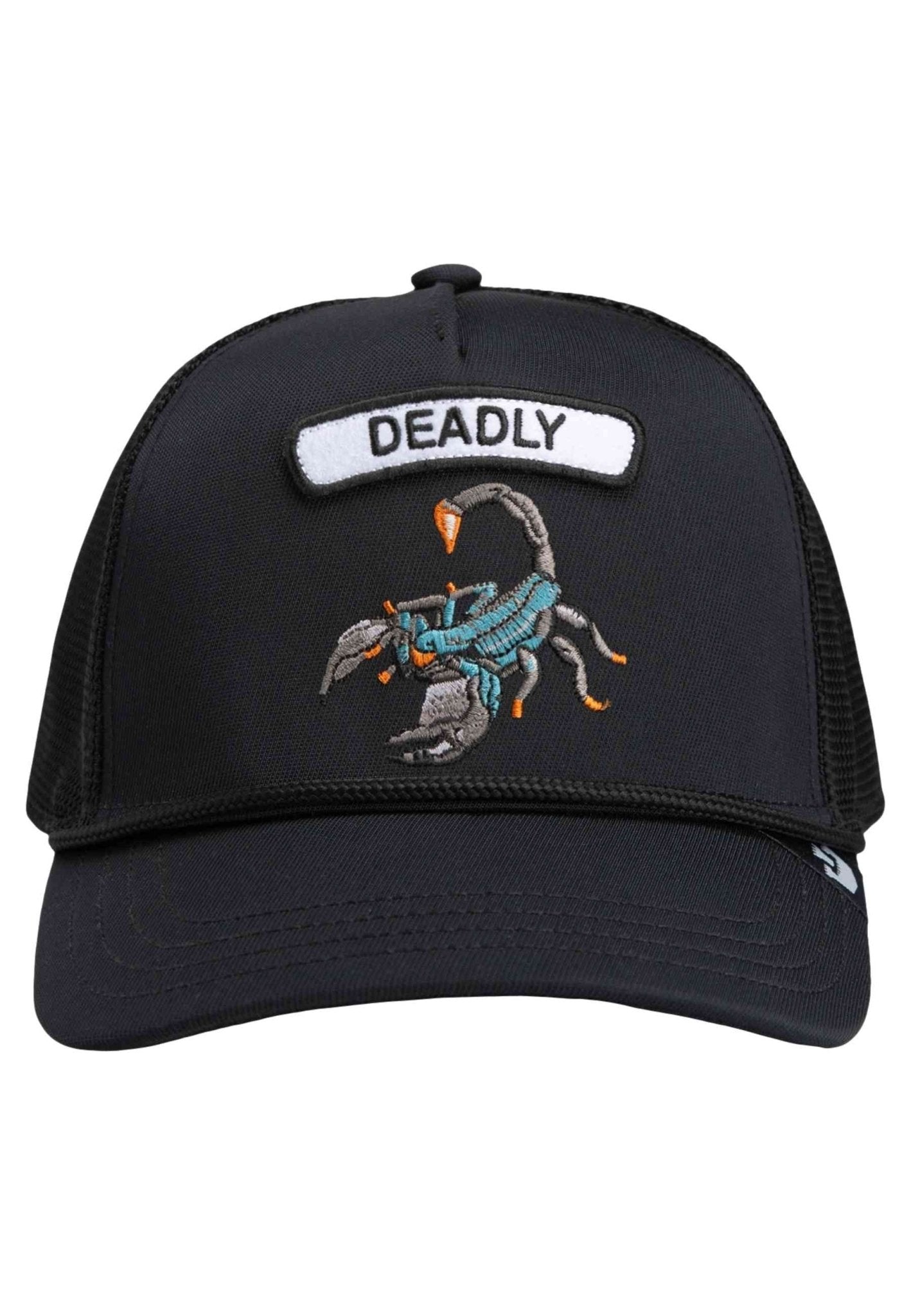 GORRA GOORIN BROS NEGRA ESCORPION GB2 DEADLY SCORP TRUCKER CAP - AREA ZERO