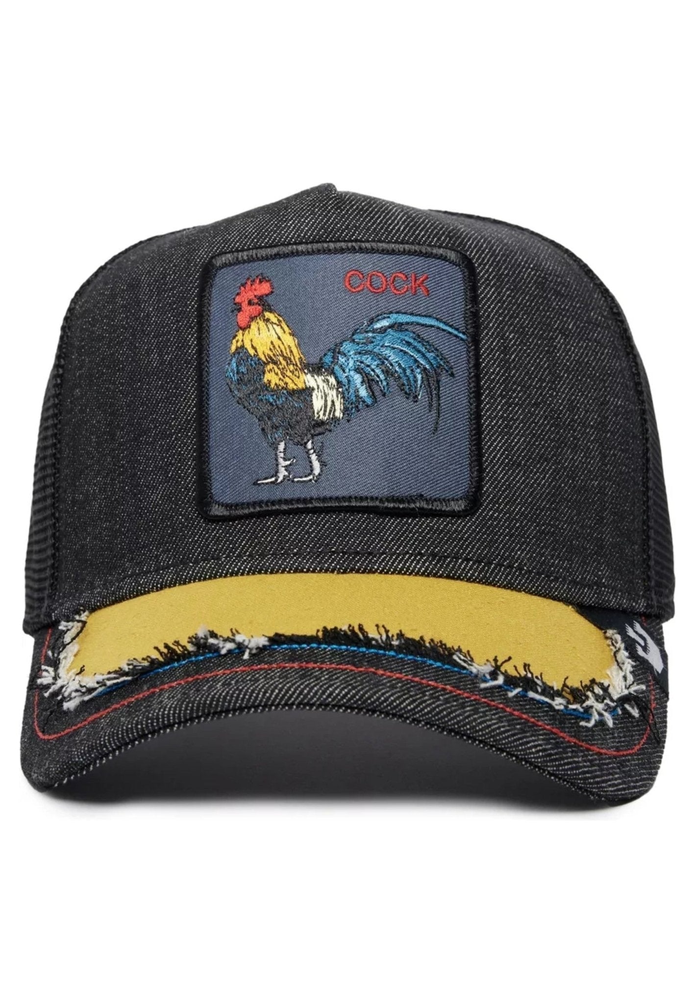 GORRA GOORIN BROS NEGRA GALLO SILKY COCK TRUCKER CAP - AREA ZERO