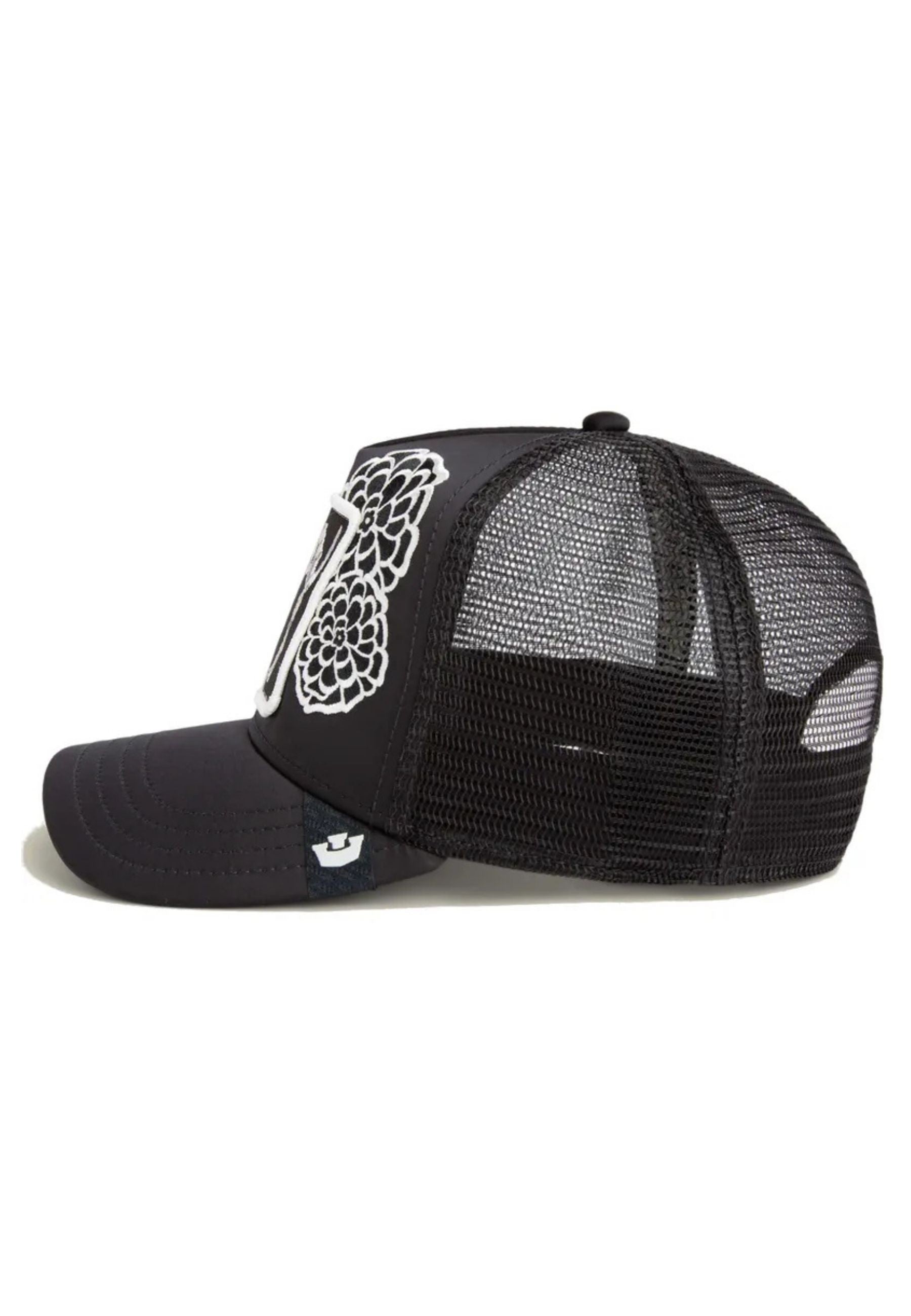 GORRA GOORIN BROS NEGRA GATO ESQUELETO DIA DE MICHI TRUCKER CAP