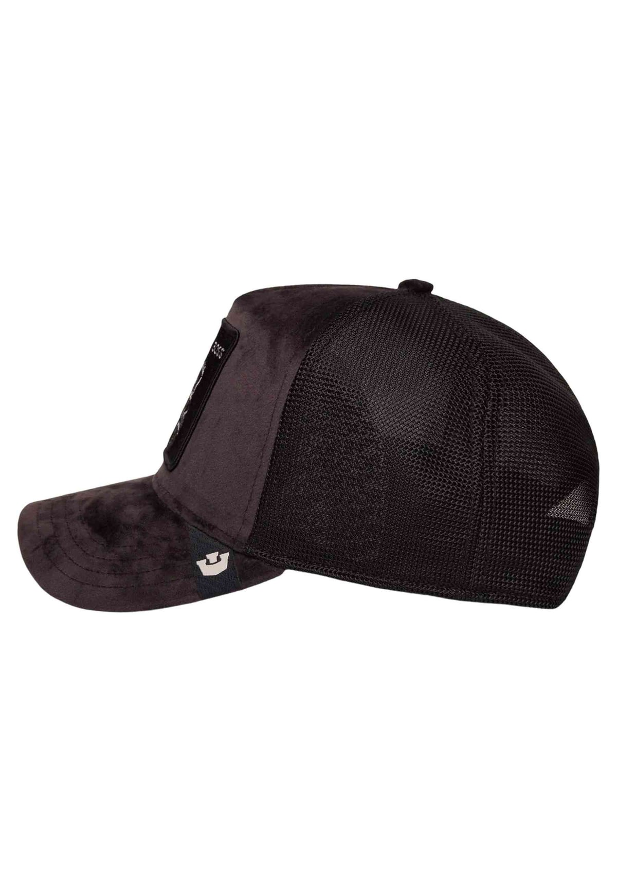 GORRA GOORIN BROS NEGRA GORILA VELOUR BOSS TRUCKER CAP