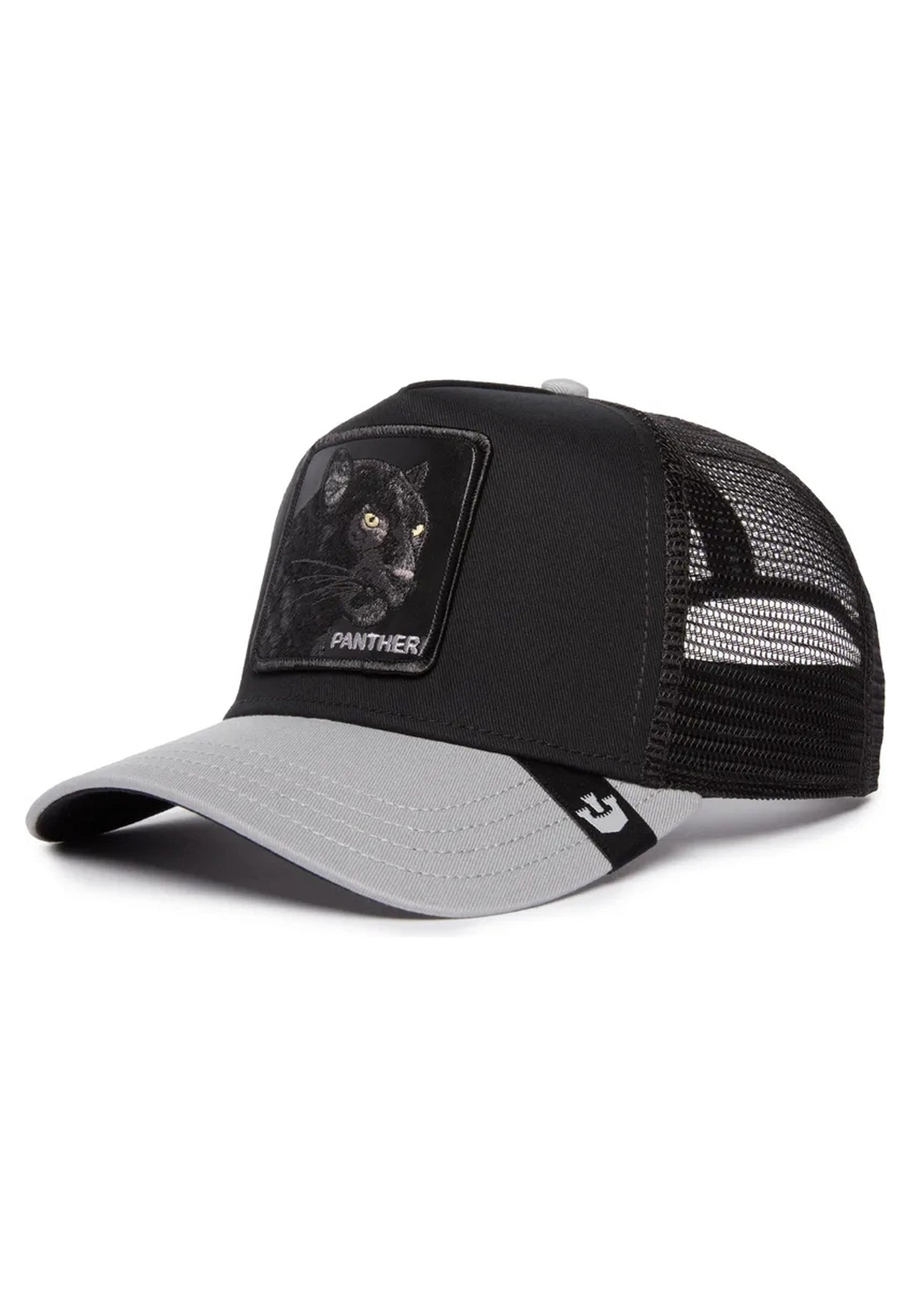 GORRA GOORIN BROS NEGRA/GRIS PANTERA THE PANTER TRUCKER CAP