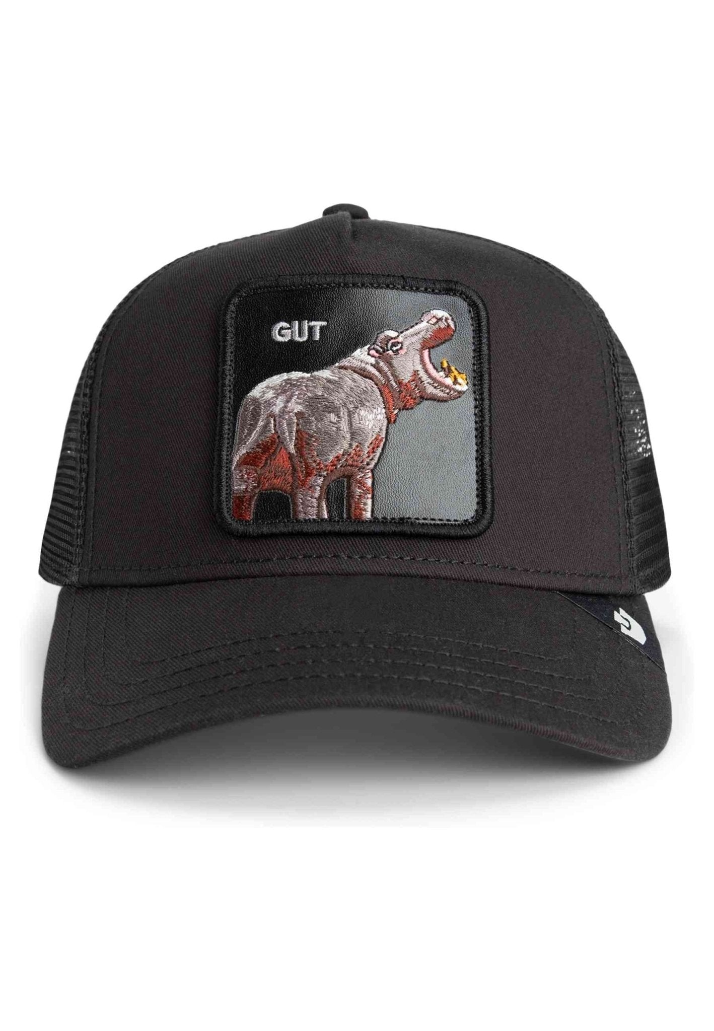GORRA GOORIN BROS NEGRA HIPOPOTAMO GUT HIPO TRUCKER CAP - AREA ZERO