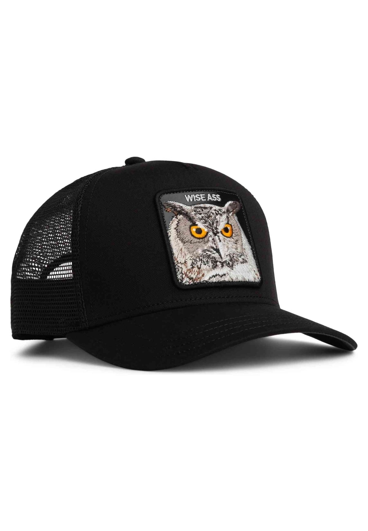 GORRA GOORIN BROS NEGRA LECHUZA WISE ASS TRUCKER CAP