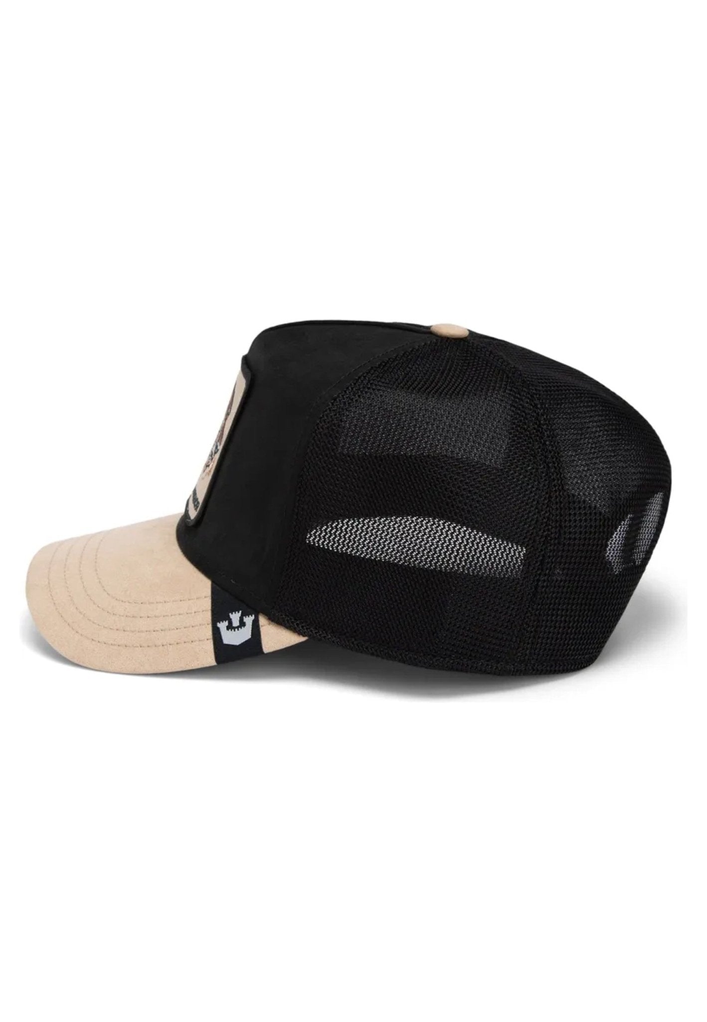 GORRA GOORIN BROS NEGRA LEOPARDO THE SUEDE CHEETAH TRUCKER CAP - AREA ZERO