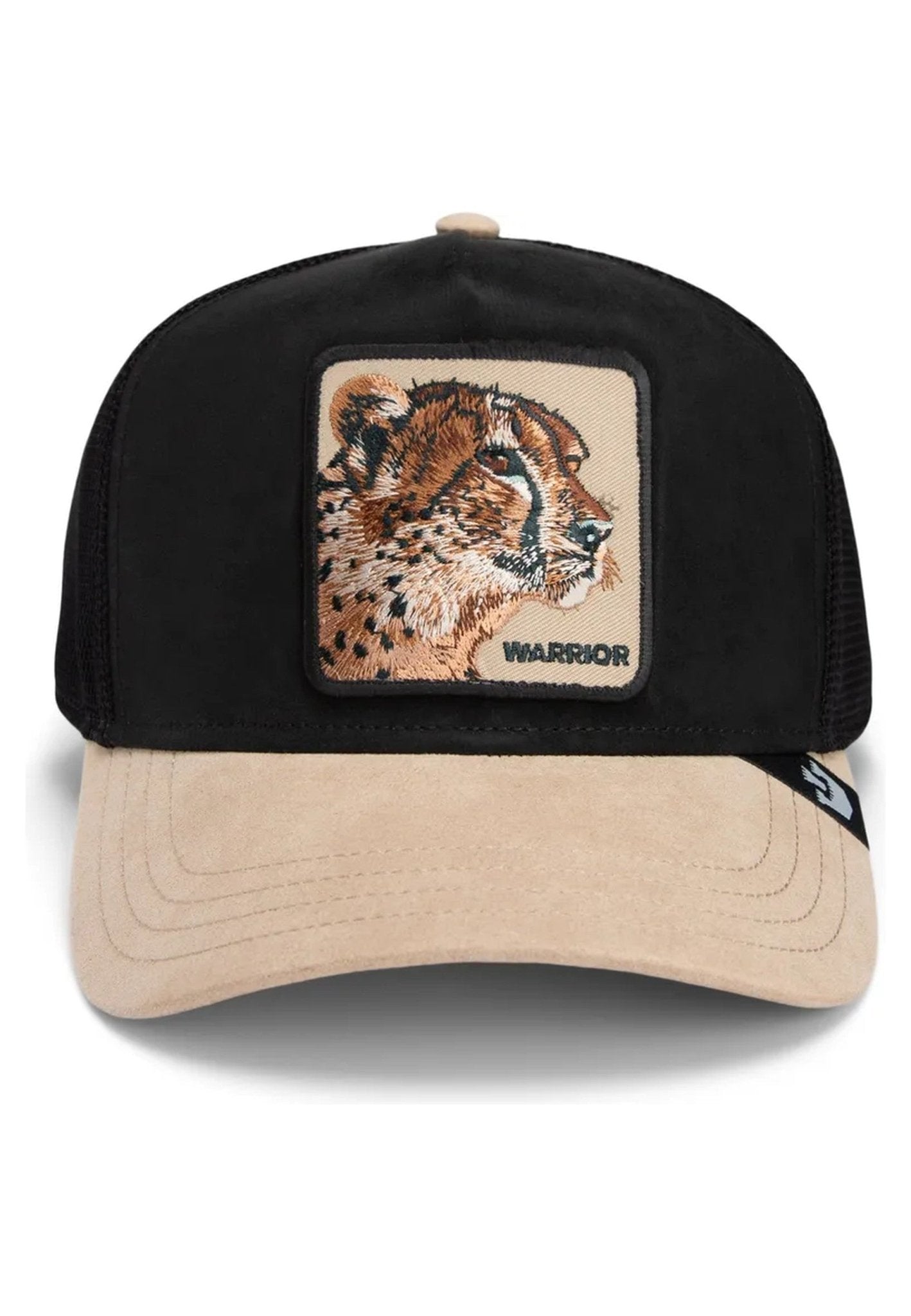 GORRA GOORIN BROS NEGRA LEOPARDO THE SUEDE CHEETAH TRUCKER CAP - AREA ZERO
