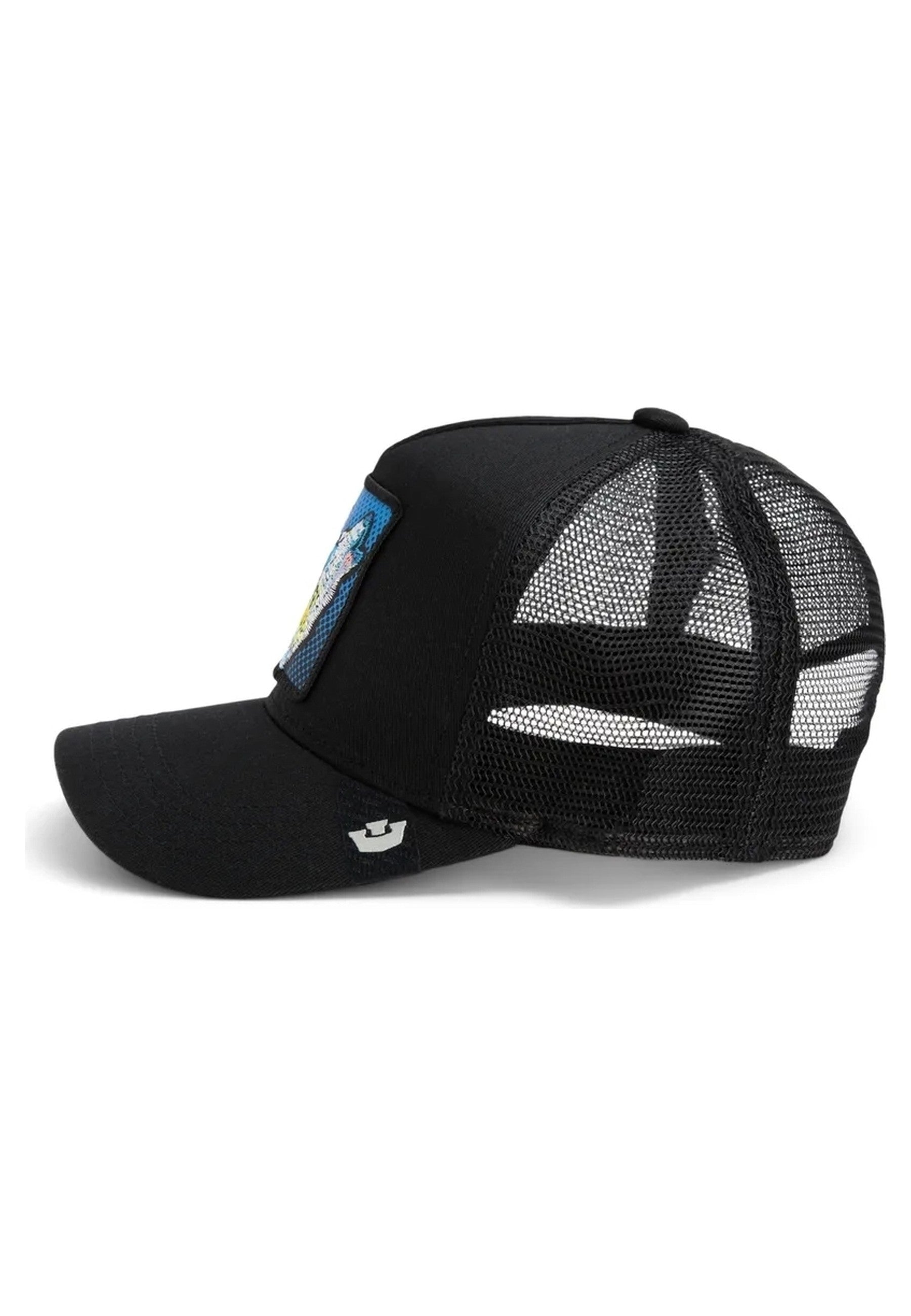 GORRA GOORIN BROS NEGRA LOBO LONE WOLF POP ART TRUCKER CAP