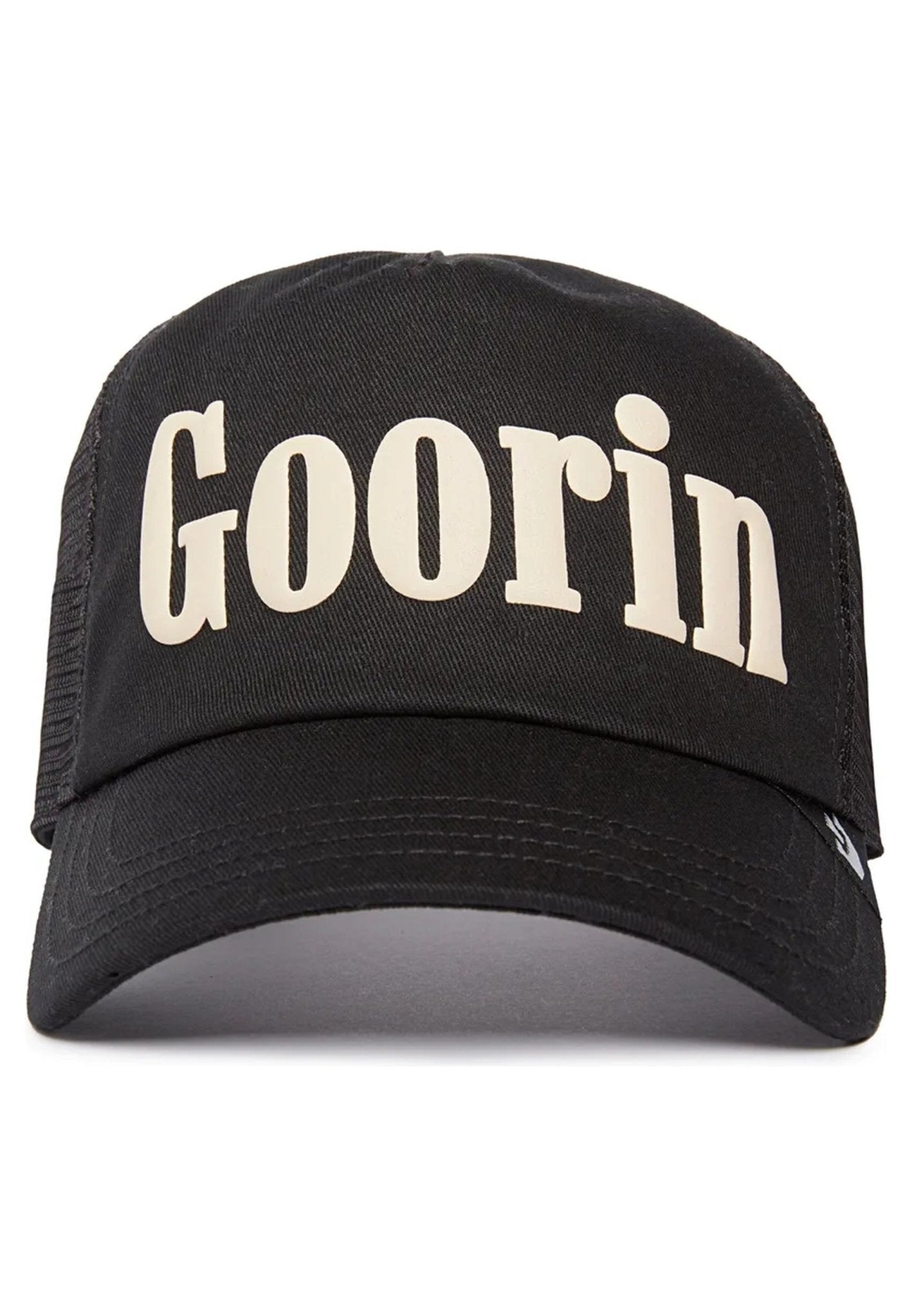 GORRA GOORIN BROS NEGRA LOGO FULL FLAVOR TRUCKER CAP - AREA ZERO