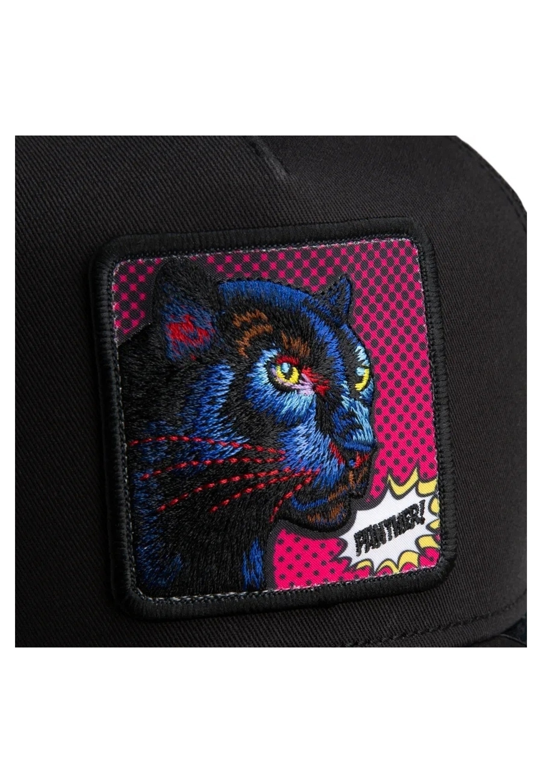 GORRA GOORIN BROS NEGRA PANTERA POP ART PANTHER TRUCKER CAP