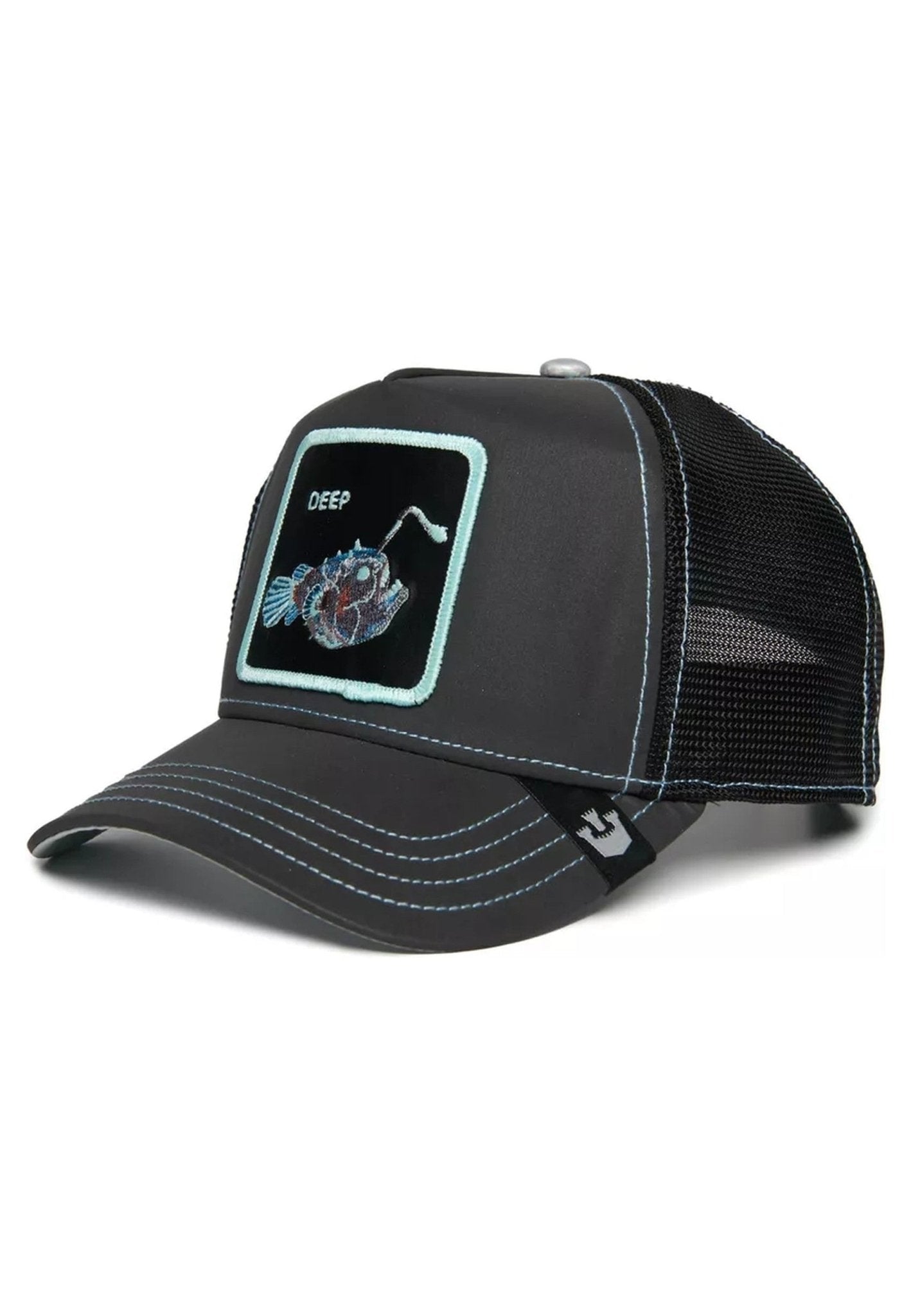 GORRA GOORIN BROS NEGRA PEZ ABISAL GO WAY DOWN TRUCKER CAP - AREA ZERO