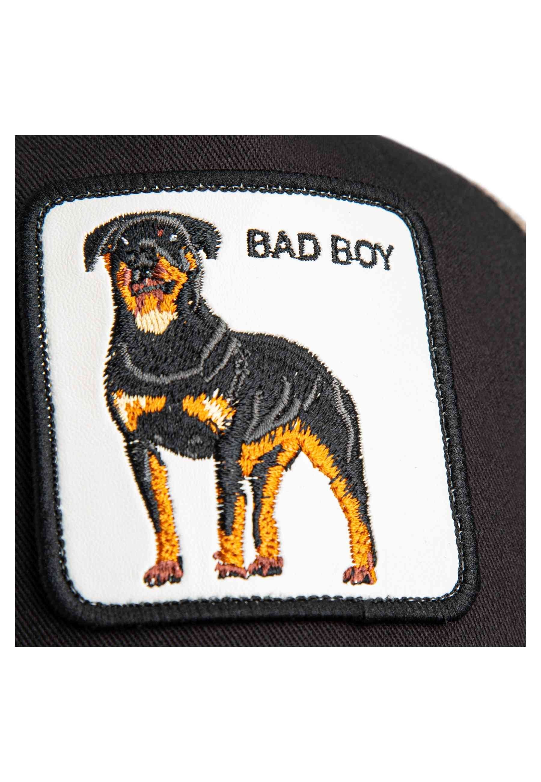 GORRA GOORIN BROS NEGRA ROTTWEILLER BAD BOY TRUCKER CAP