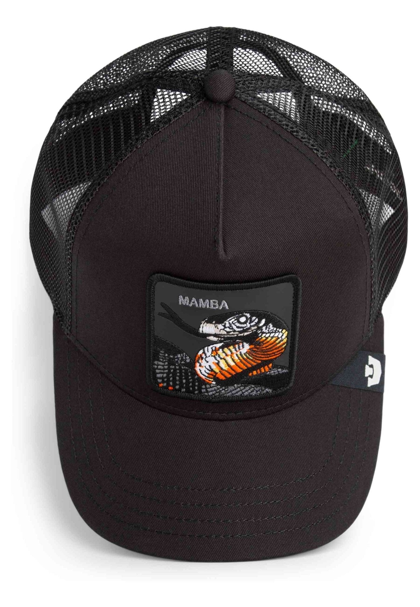 GORRA GOORIN BROS NEGRA SERPIENTE MAMBA TRUCKER CAP - AREA ZERO