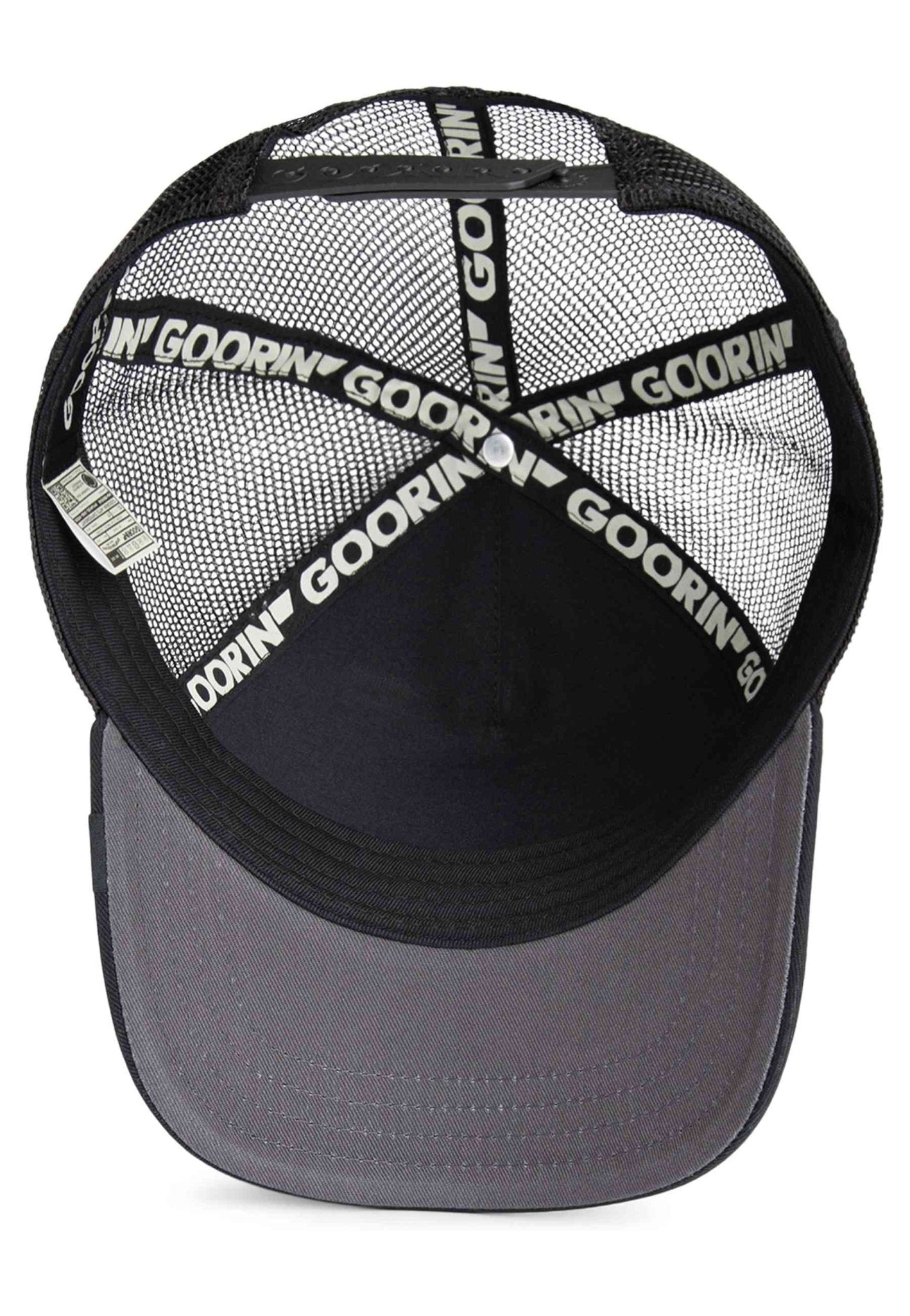GORRA GOORIN BROS NEGRA SERPIENTE MAMBA TRUCKER CAP - AREA ZERO