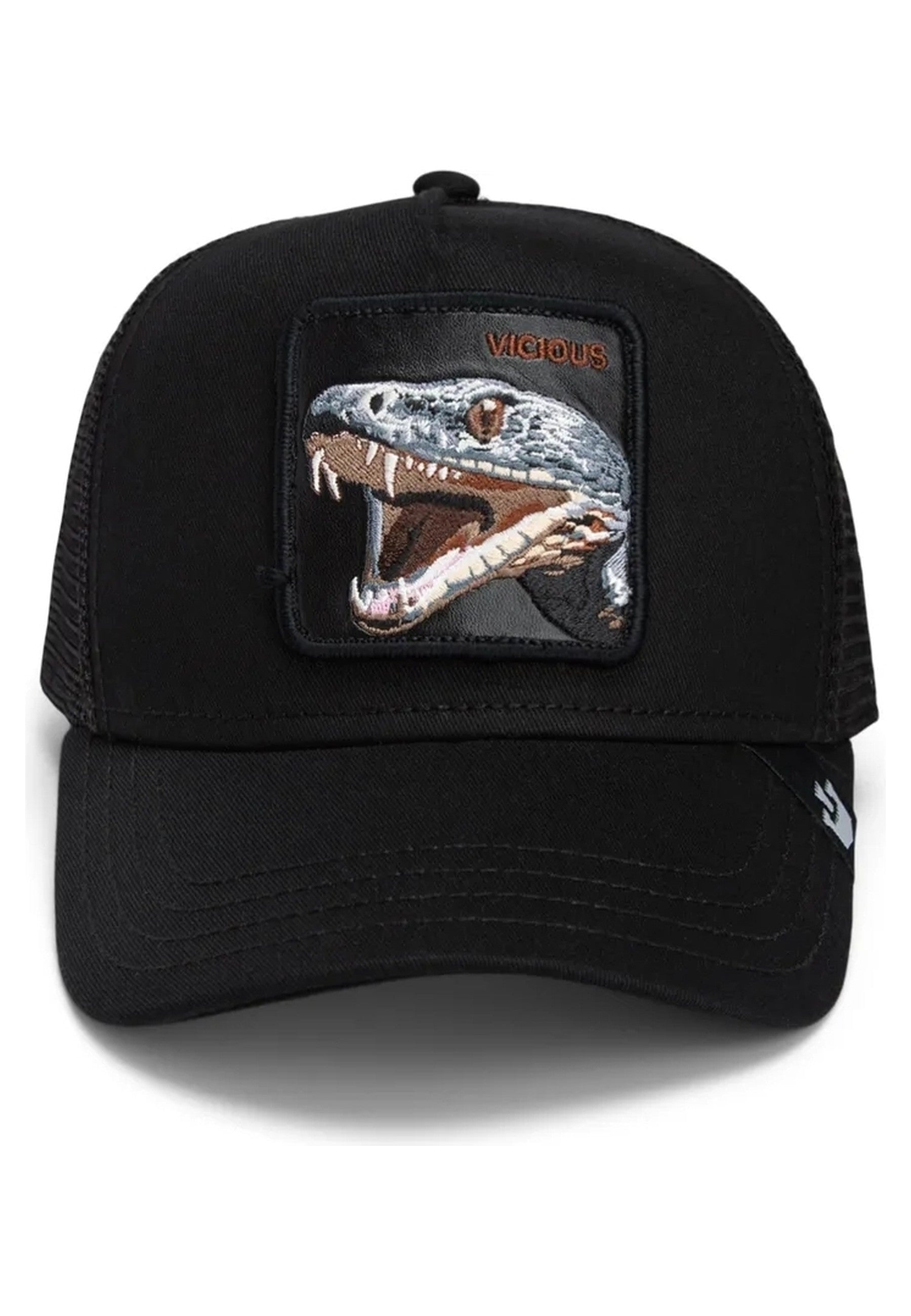 GORRA GOORIN BROS NEGRA SERPIENTE VICIOUS TRUCKER CAP