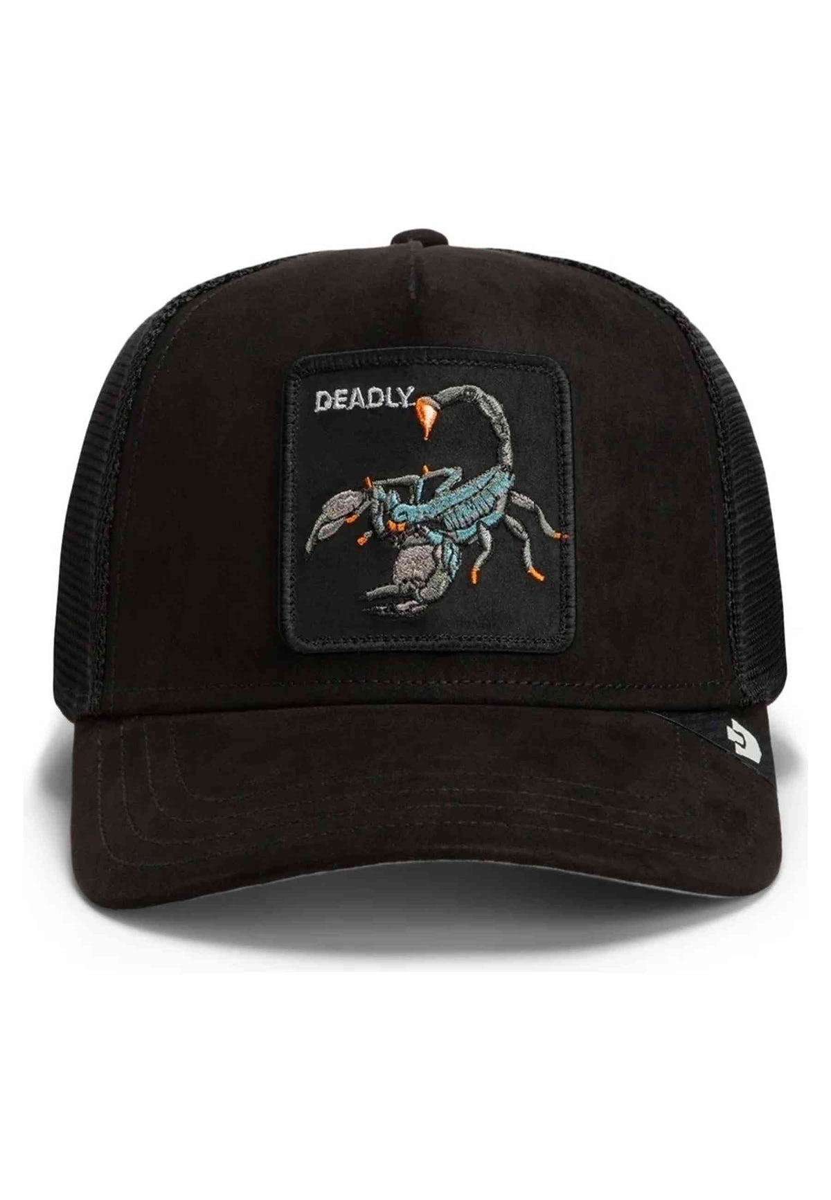 GORRA GOORIN BROS NEGRA SUEDE SCORPION TRUCKER CAP