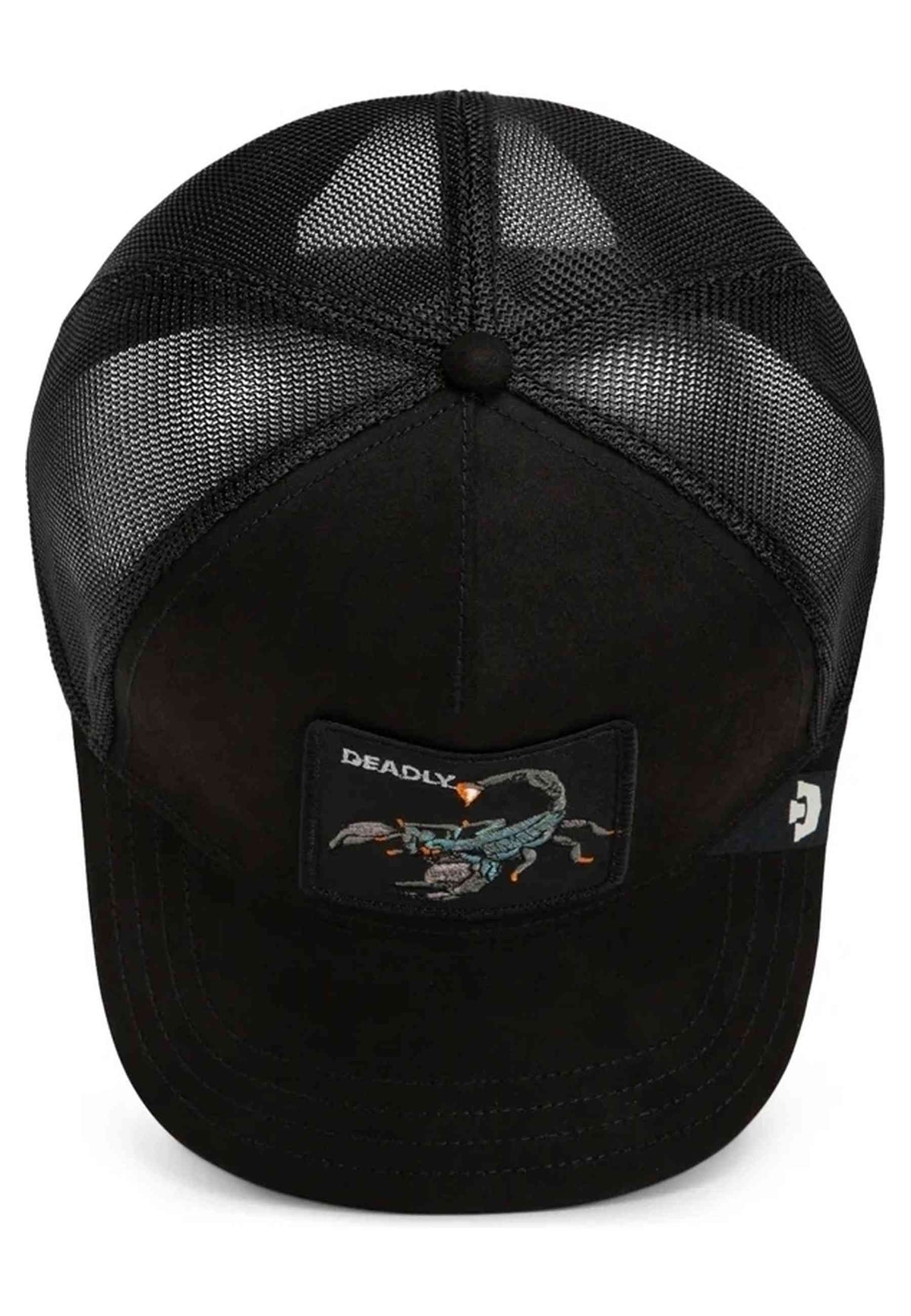GORRA GOORIN BROS NEGRA SUEDE SCORPION TRUCKER CAP