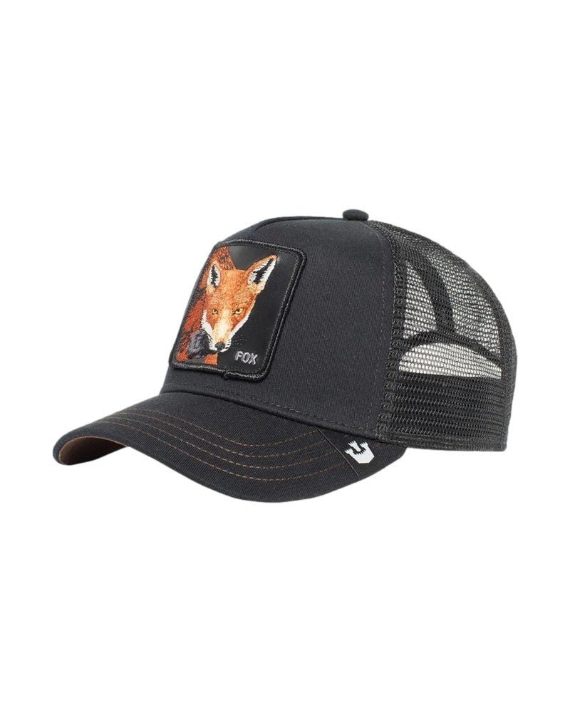 GORRA GOORIN BROS NEGRA THE FOX ZORRO TRUCKER - AREA ZERO