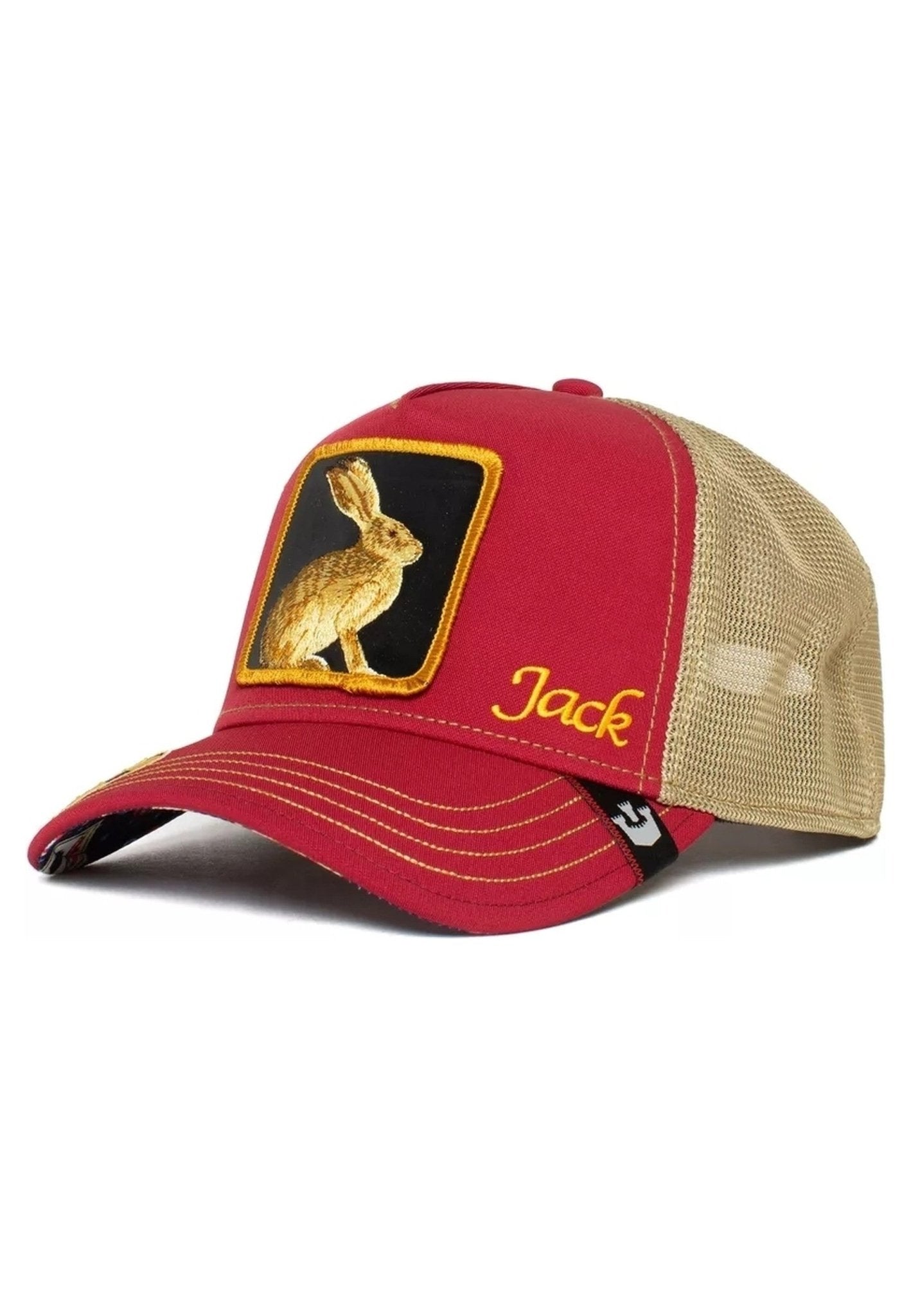 GORRA GOORIN BROS ROJA CONEJO JACKED CASINO TRUCKER CAP - AREA ZERO