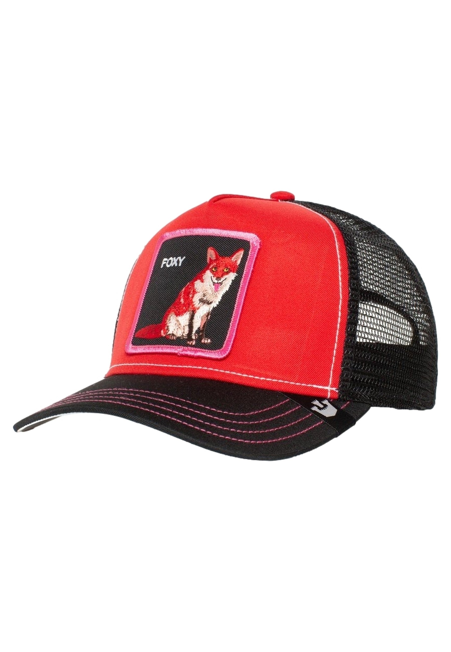 GORRA GOORIN BROS ROJA ZORRO FOX TRIP TRUCKER CAP
