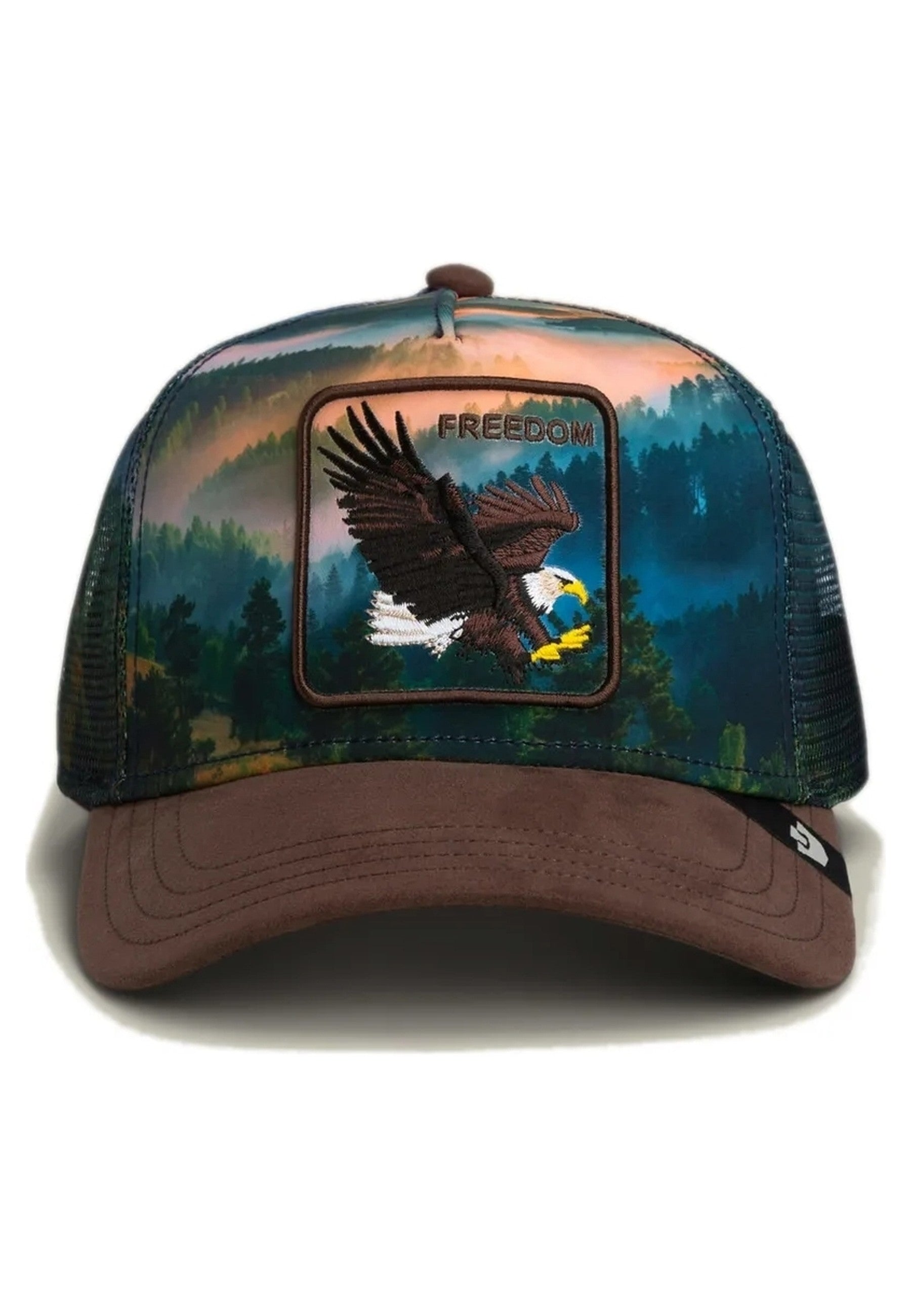 GORRA GOORIN BROS SUBLIMADA AGUILA EAGLE IN THE ELEMENT TRUCKER CAP