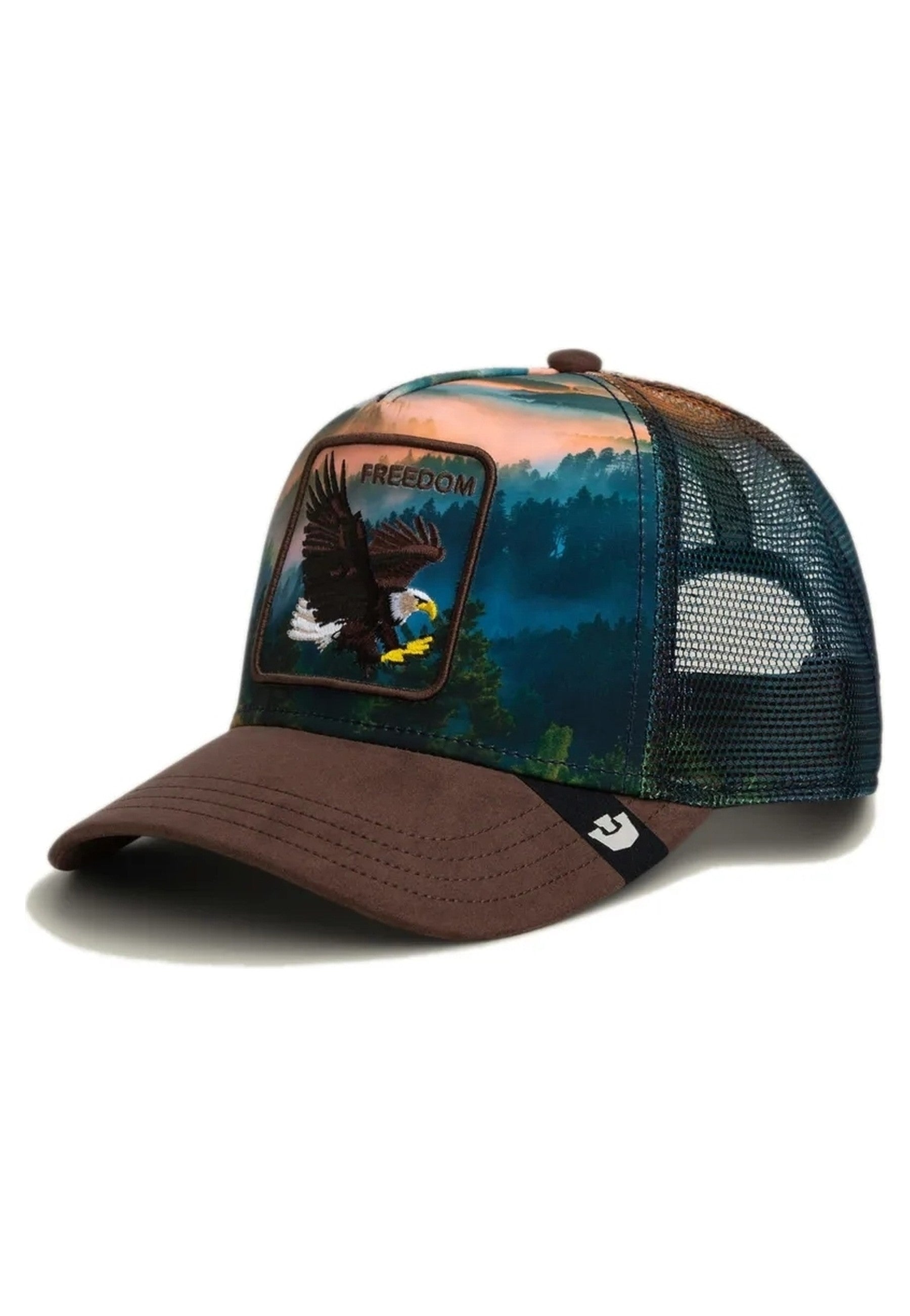 GORRA GOORIN BROS SUBLIMADA AGUILA EAGLE IN THE ELEMENT TRUCKER CAP