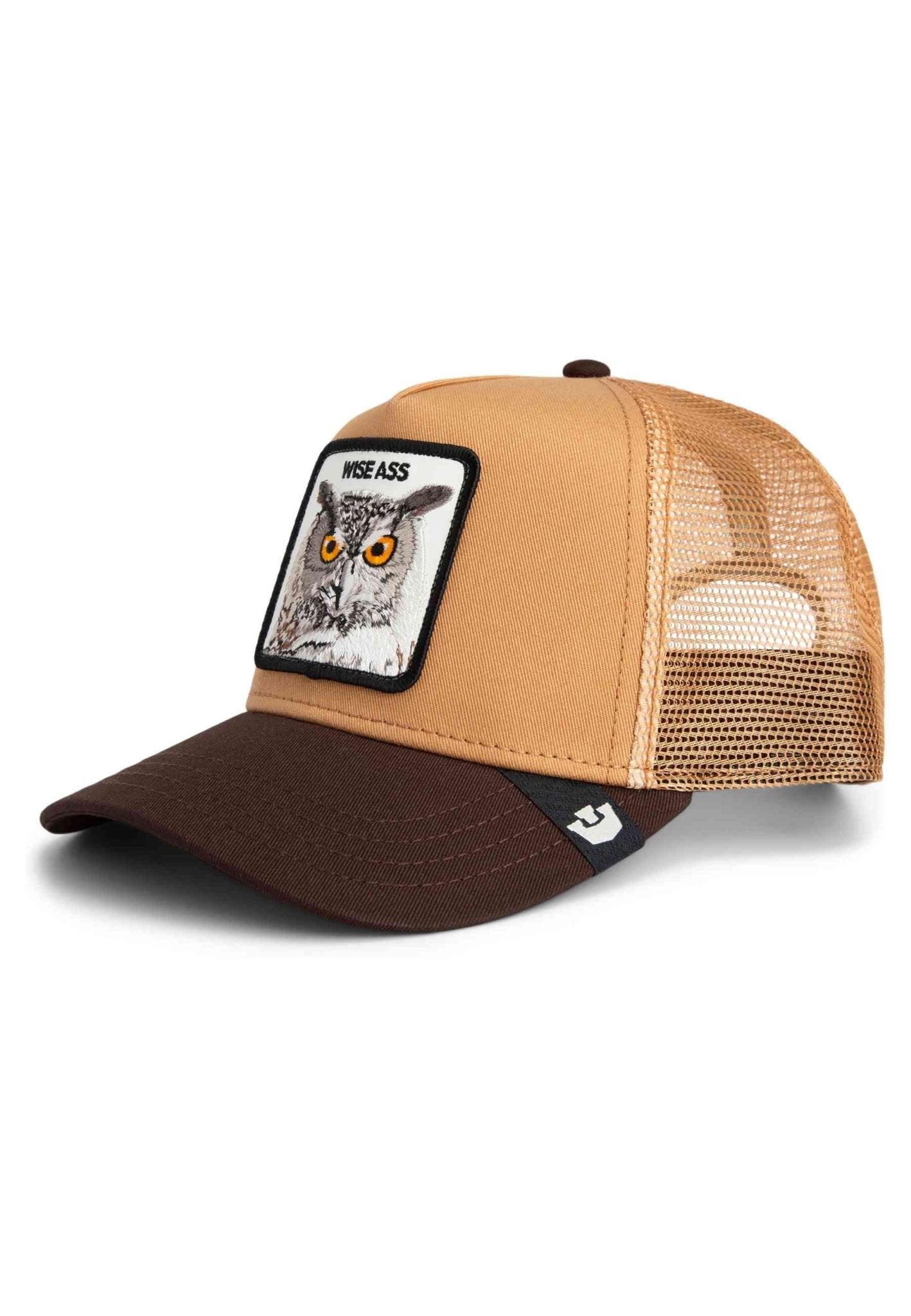 GORRA GOORIN BROS TOSTADA BUHO WISE ASS TRUCKER CAP - AREA ZERO