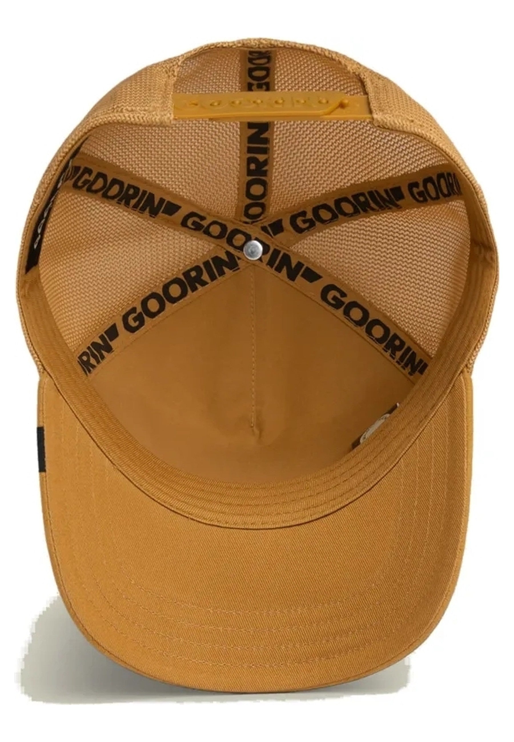 GORRA GOORIN BROS TOSTADA CABRA GOLDEN GOAT TRUCKER CAP