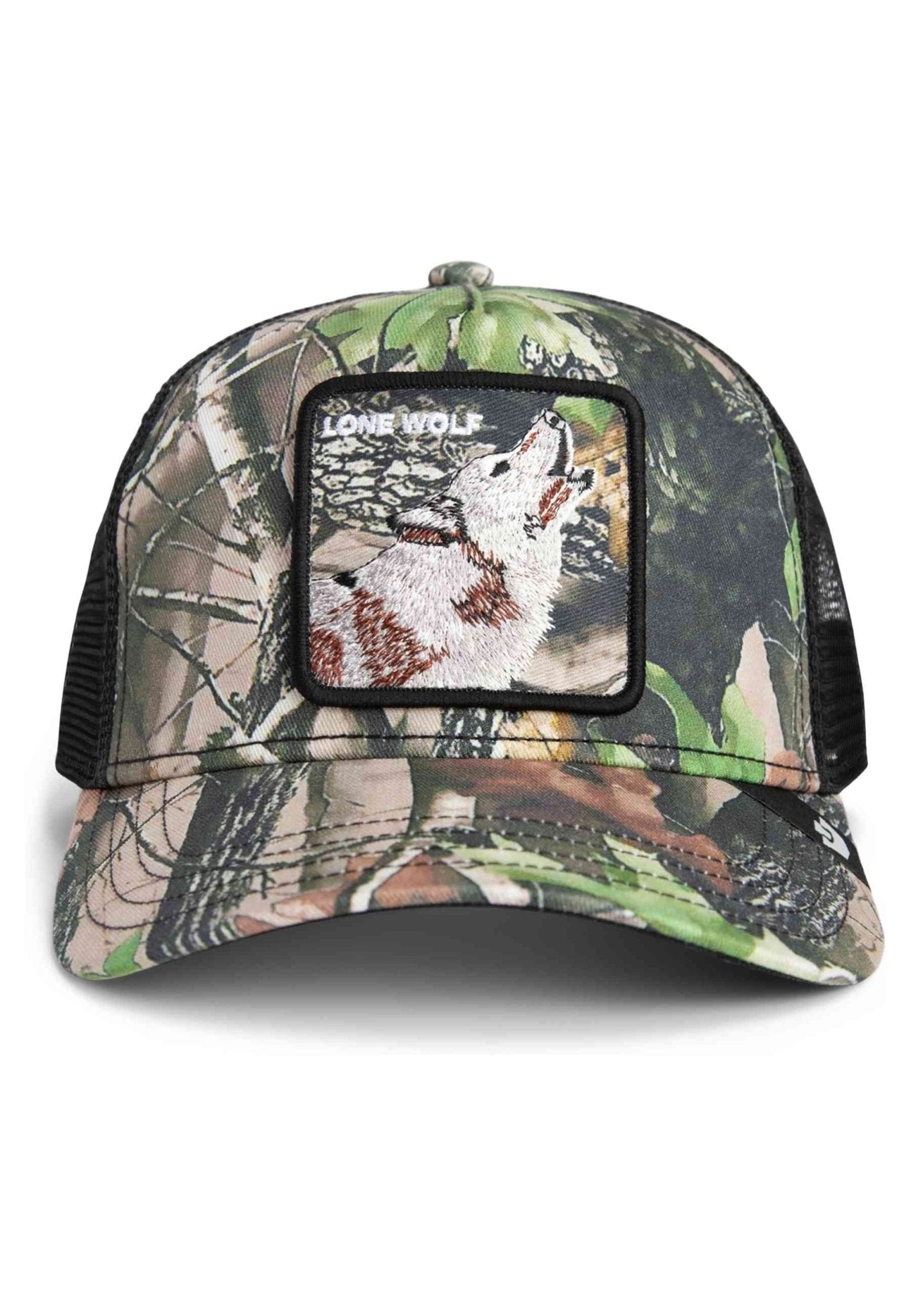 GORRA GOORIN BROS VERDE CAMUFLAJE LOBO CAMOUFLAGE LONE WOLFTRUCKER CAP - AREA ZERO