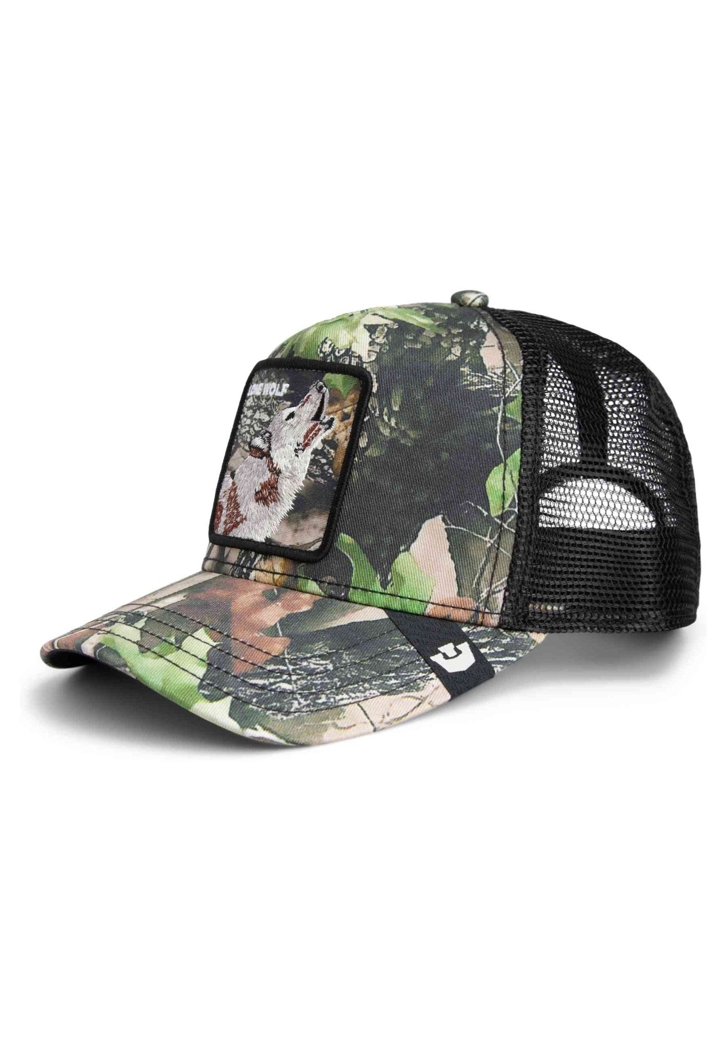 GORRA GOORIN BROS VERDE CAMUFLAJE LOBO CAMOUFLAGE LONE WOLFTRUCKER CAP - AREA ZERO