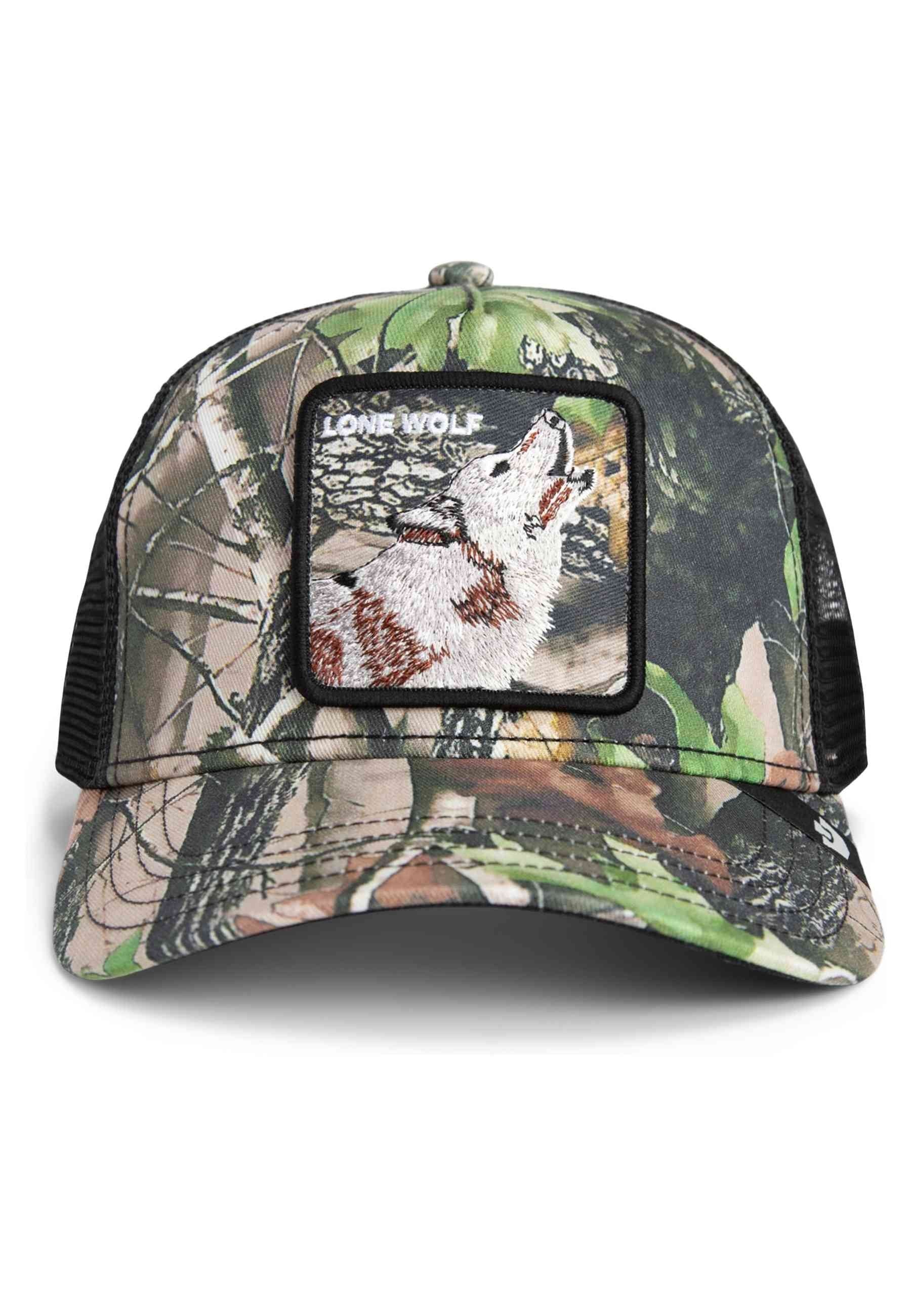 GORRA GOORIN BROS VERDE CAMUFLAJE LOBO CAMOUFLAGE LONE WOLFTRUCKER CAP