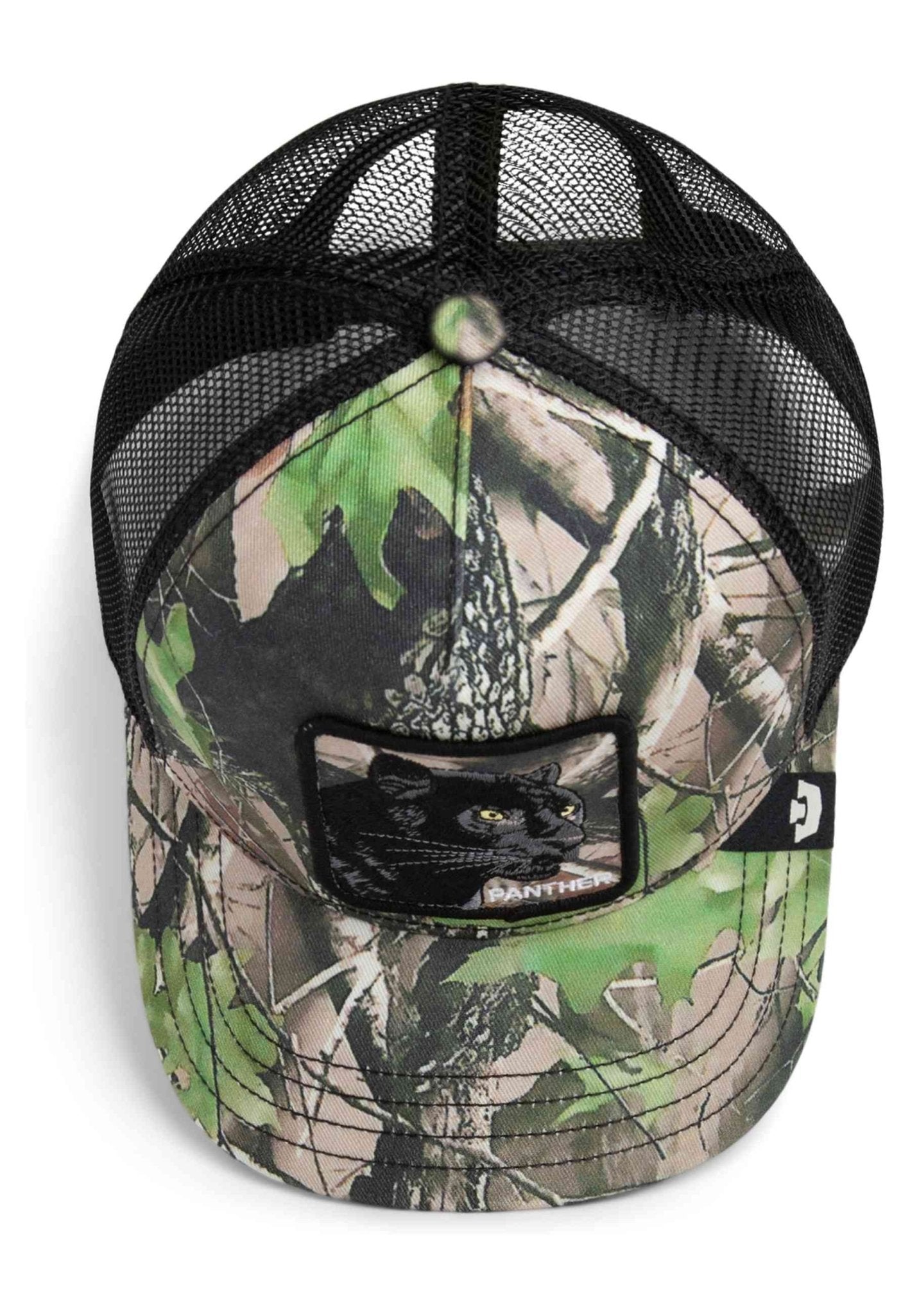 GORRA GOORIN BROS VERDE CAMUFLAJE PANTERA CAMOUFLAGE PANTHER TRUCKER CAP - AREA ZERO