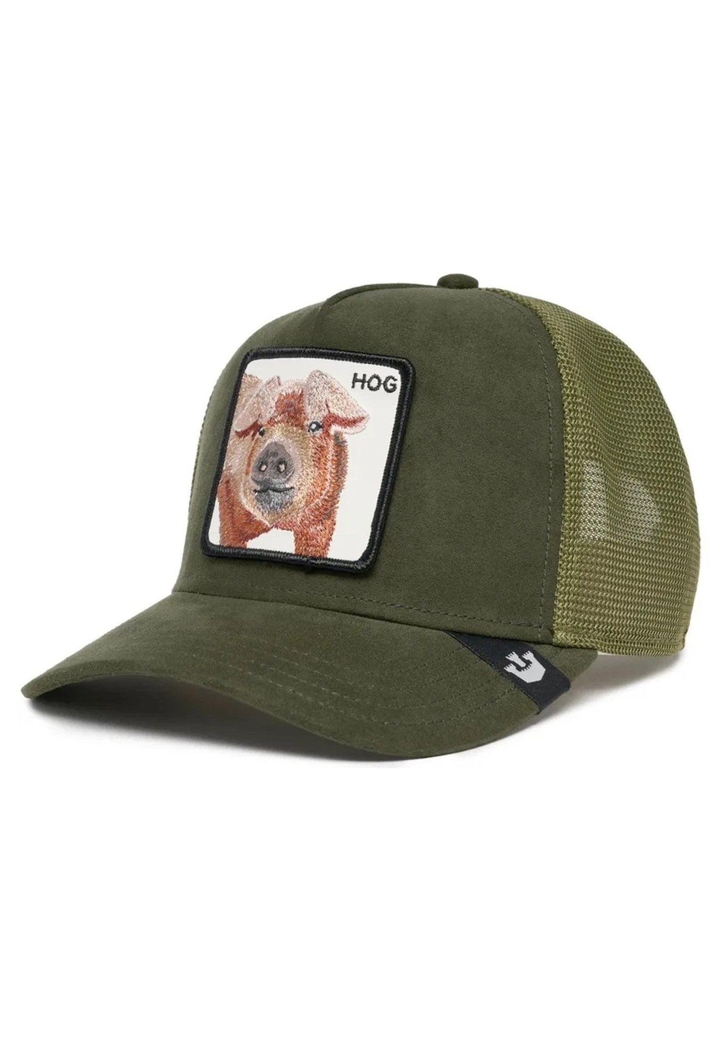 GORRA GOORIN BROS VERDE CERDO THE SUEDE TRUCKER CAP - AREA ZERO