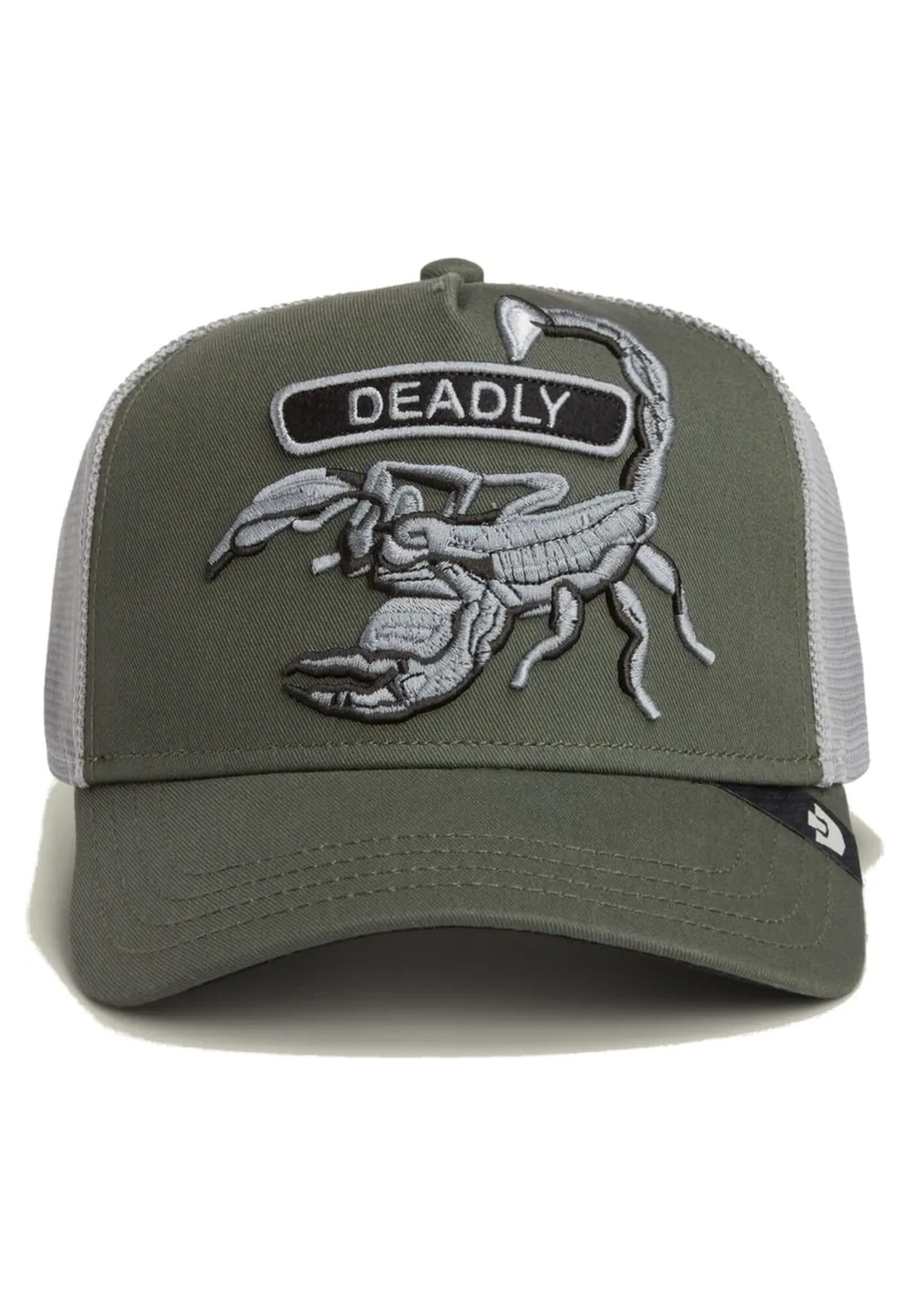 GORRA GOORIN BROS VERDE ESCORPION CLASSIC ROCKER TRUCKER CAP