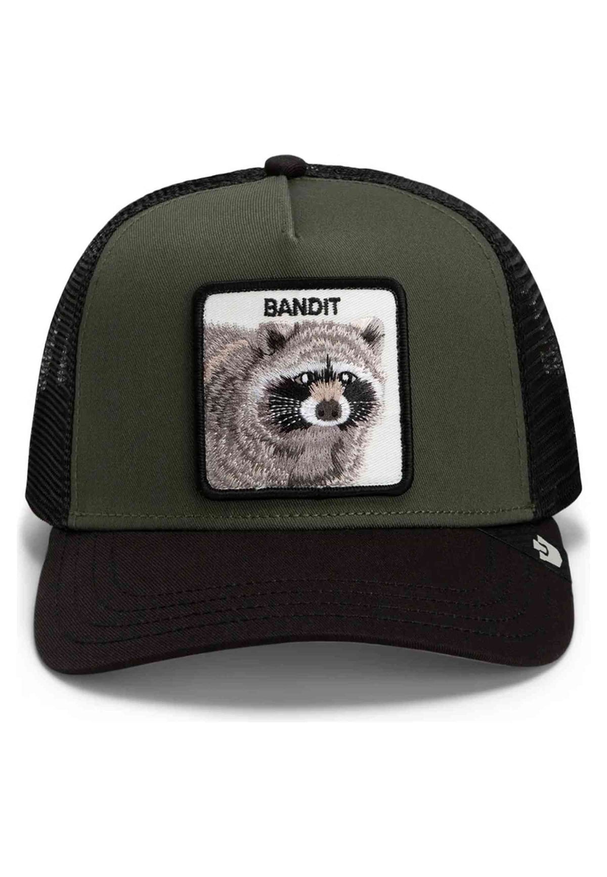 GORRA GOORIN BROS VERDE MAPACHE BANDIT TRUCKER CAP