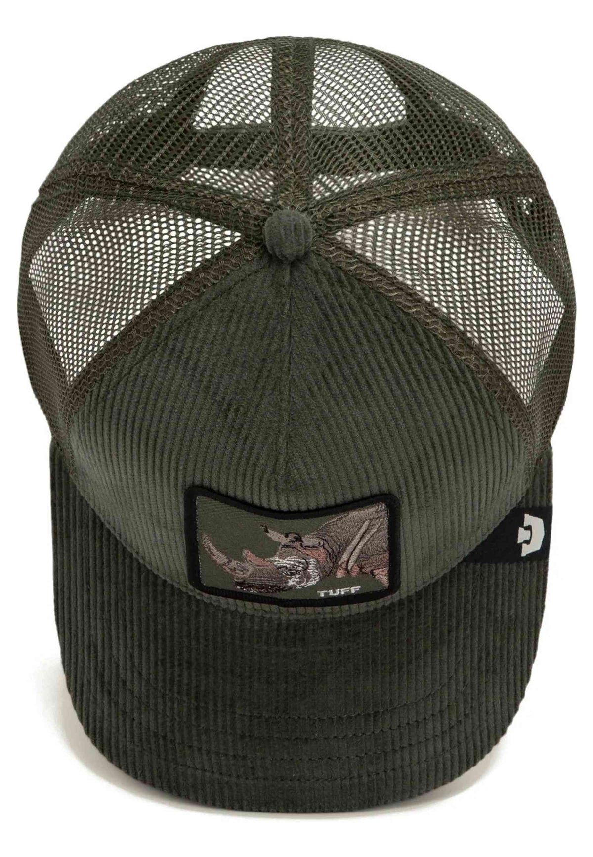 GORRA GOORIN BROS VERDE PANA RINOCERONTE CORDUROY PALM TRUCKER CAP