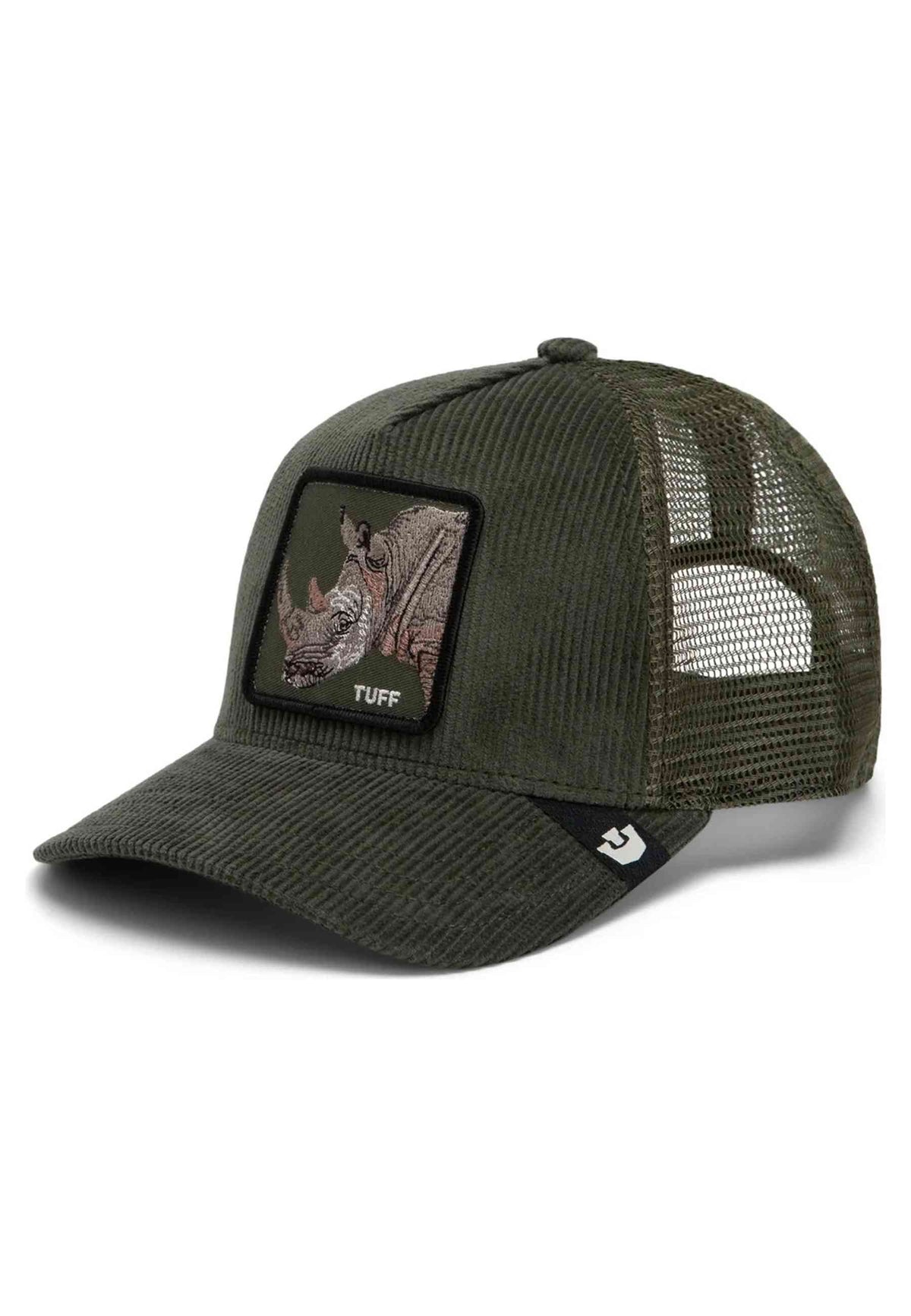 GORRA GOORIN BROS VERDE PANA RINOCERONTE CORDUROY PALM TRUCKER CAP