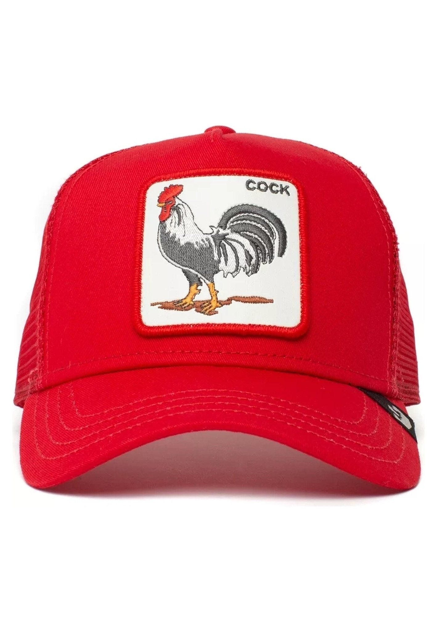 GORRA GOORIN BROSS ROJA ROOSTER GALLO TRUCKER CAP - AREA ZERO