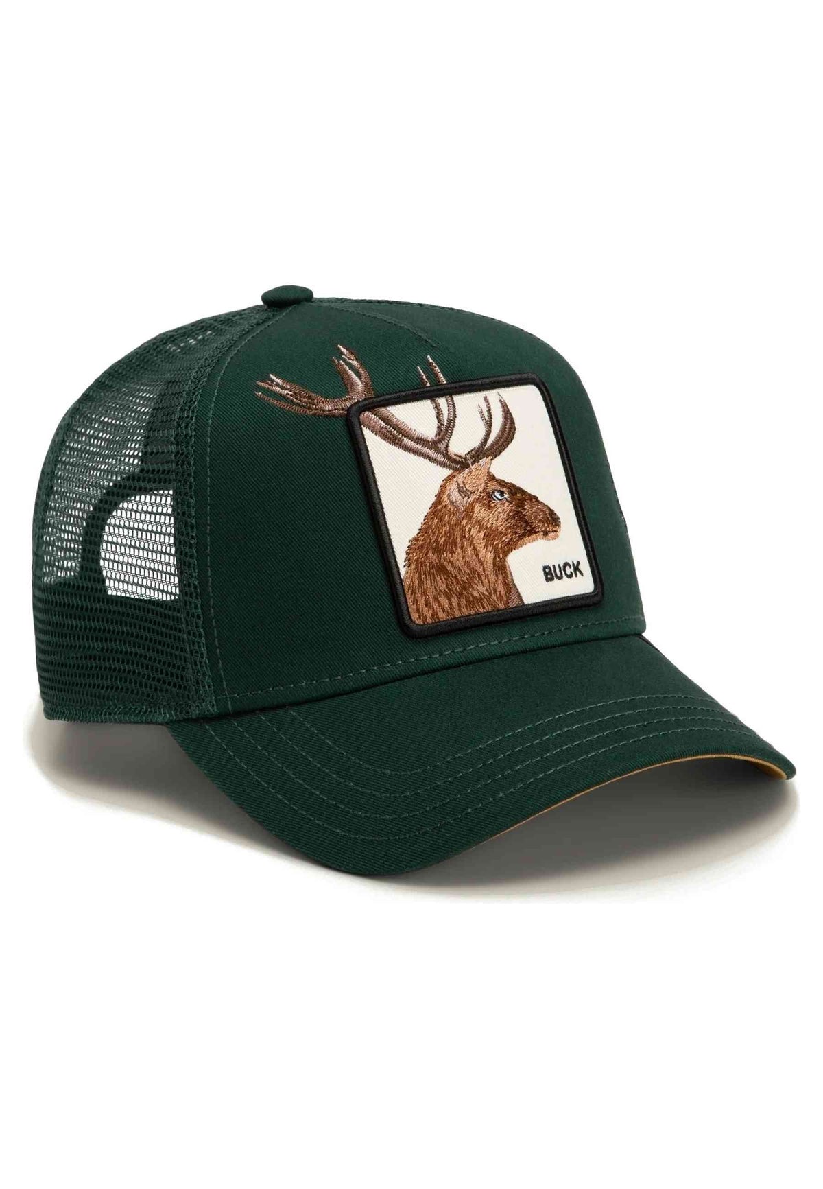 GORRA GOORIN GROS VERDE CIERVO OVER THE LINE BUCK TRUCKER CAP