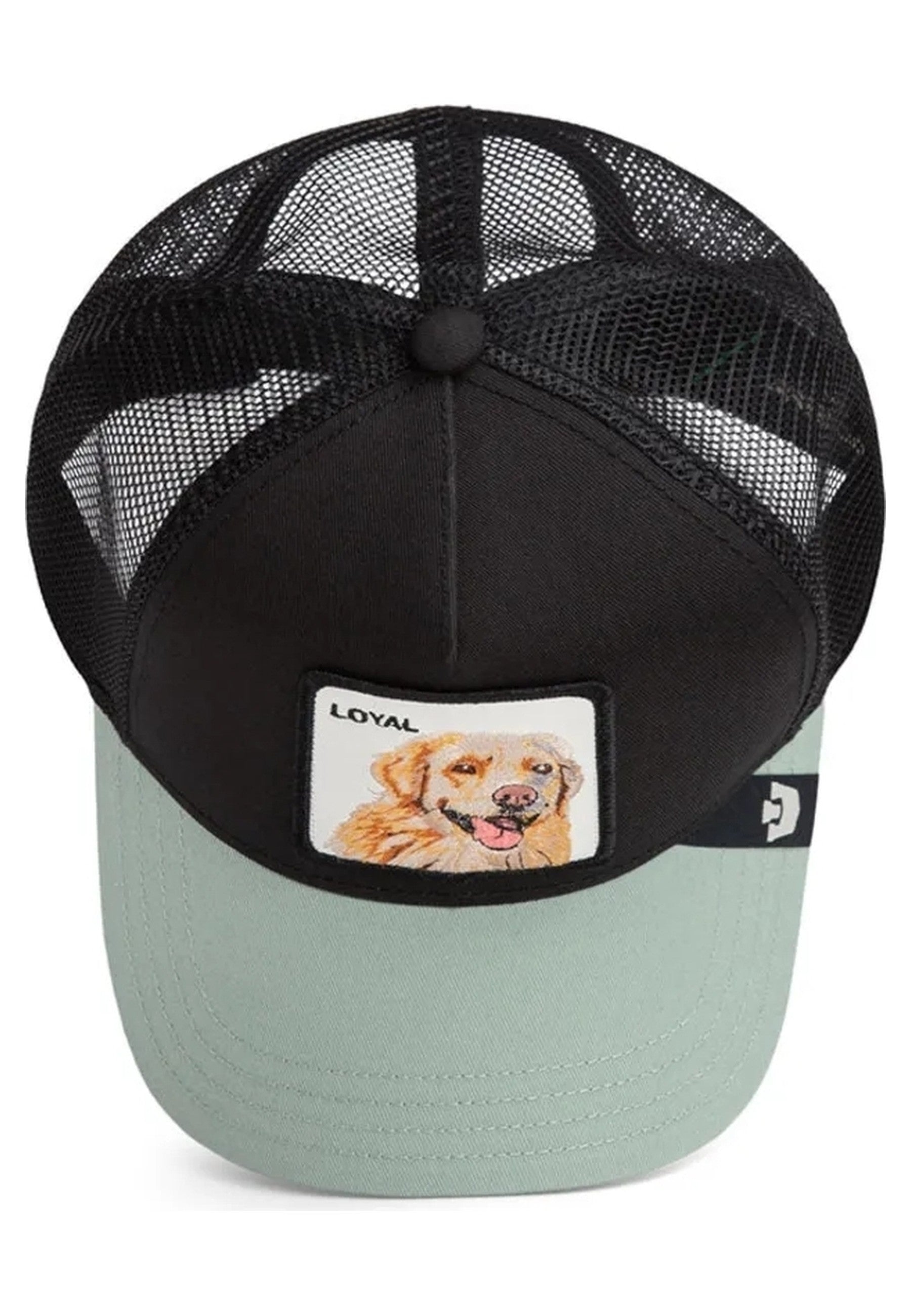 GORRA GOORIN NEGRA PERRO LABRADOR LOYAL DOG TRUCKER CAP