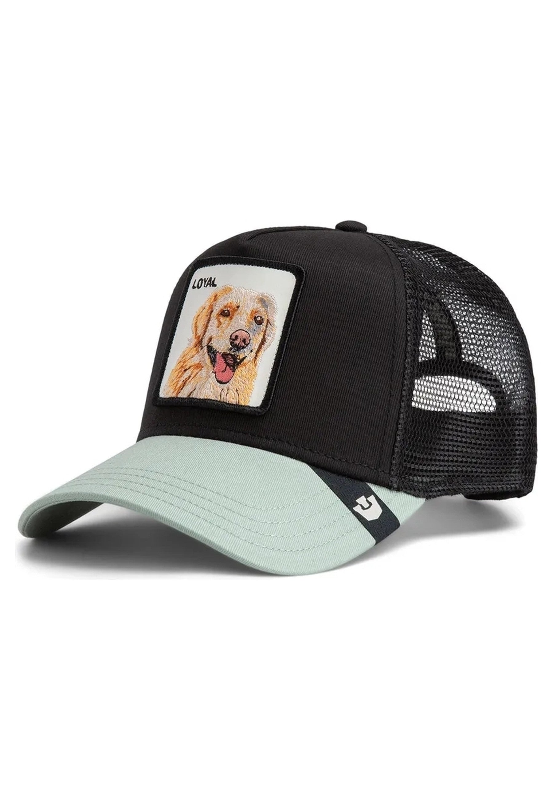 GORRA GOORIN NEGRA PERRO LABRADOR LOYAL DOG TRUCKER CAP