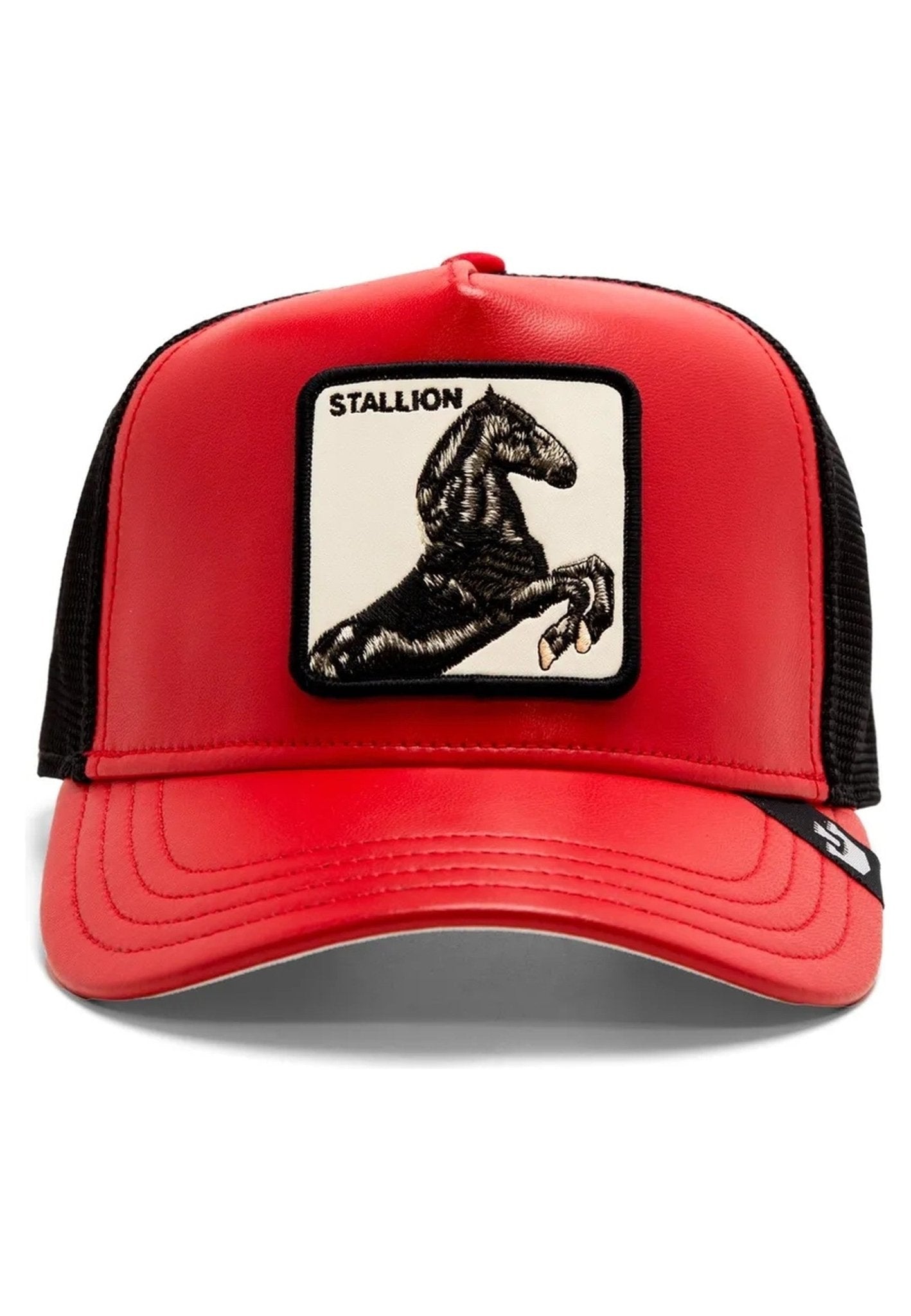 GORRA GOORIN ROJA CABALLO STALLION SHLEATHER CAP - AREA ZERO