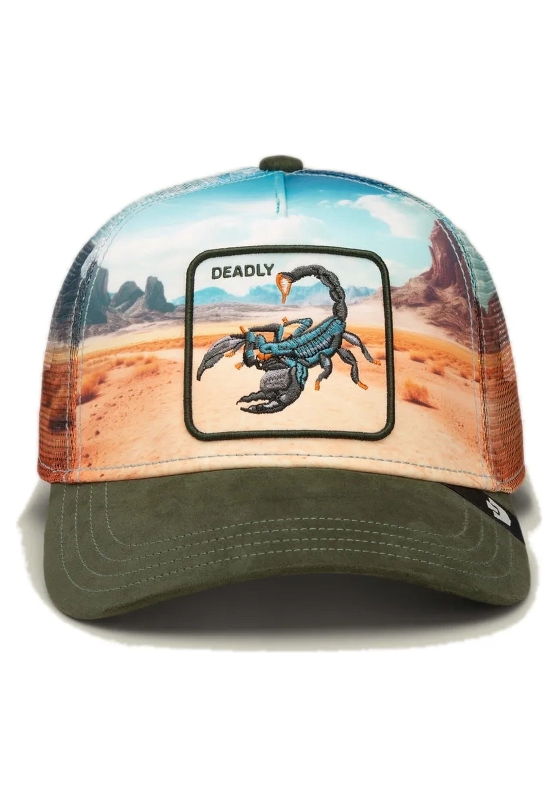 GORRA GOORIN SUBLIMADA ESCORPION IN THE ELEMENT TRUCKER CAP