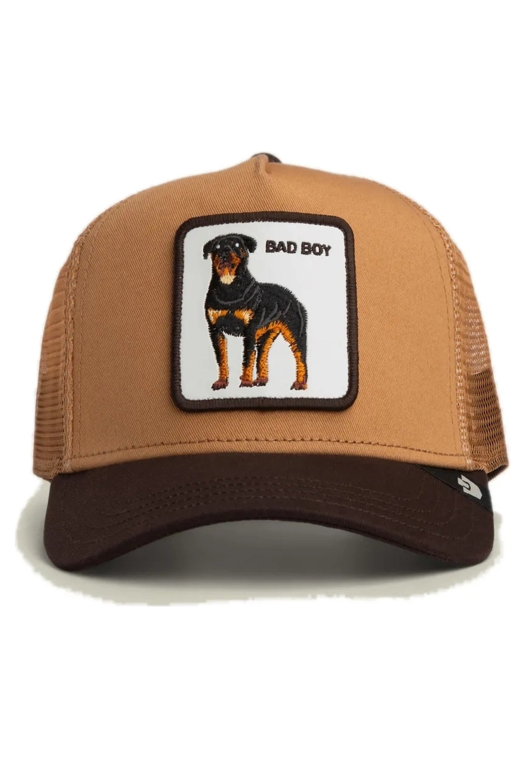 GORRA GOORIN TOSTADA ROTTWEILLER BAD BOY HEA02 TRUCKER CAP